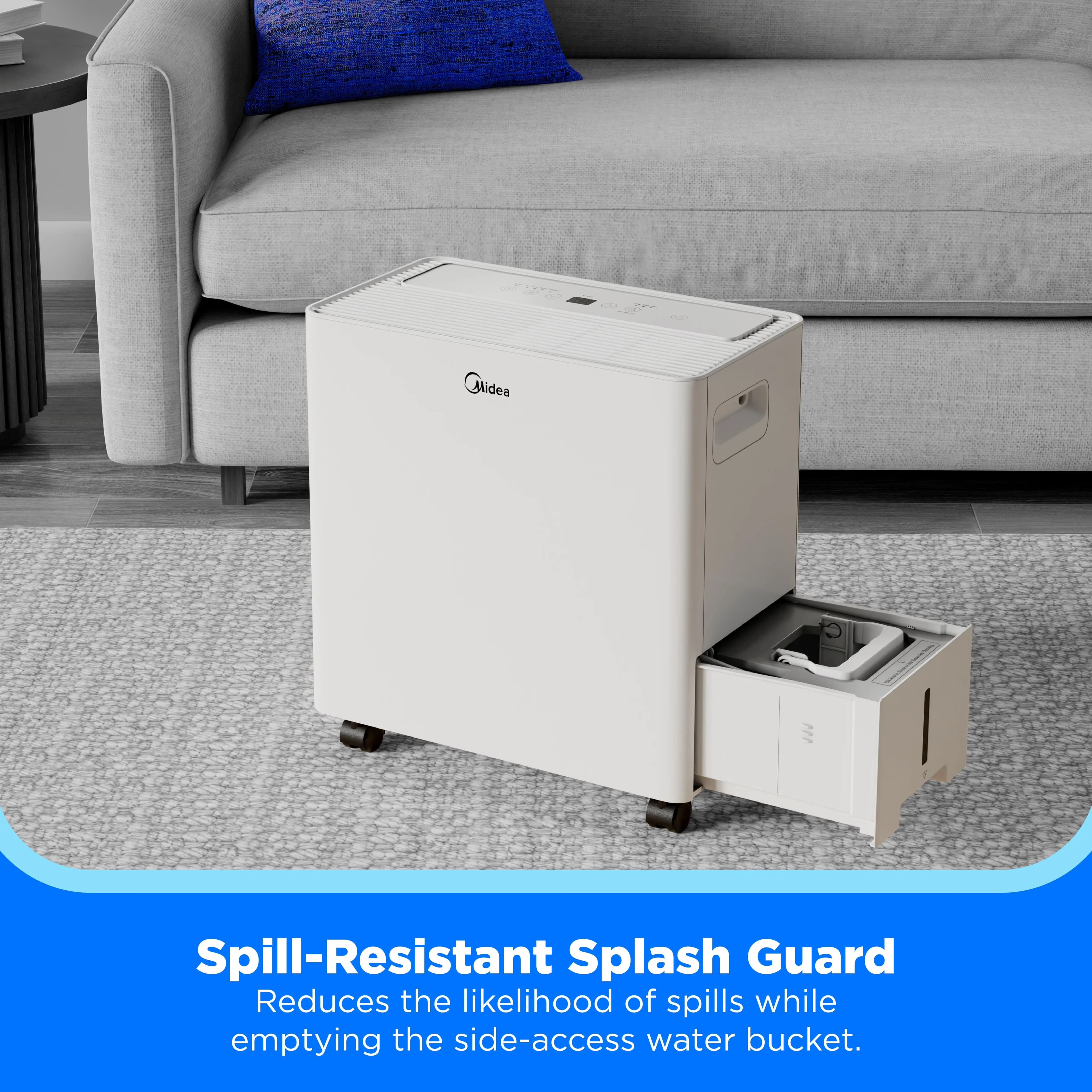 Essential Dehumidifier with Automatic Shut-Off, Smart Technology Capable, Variable Speed - White Model C010B8