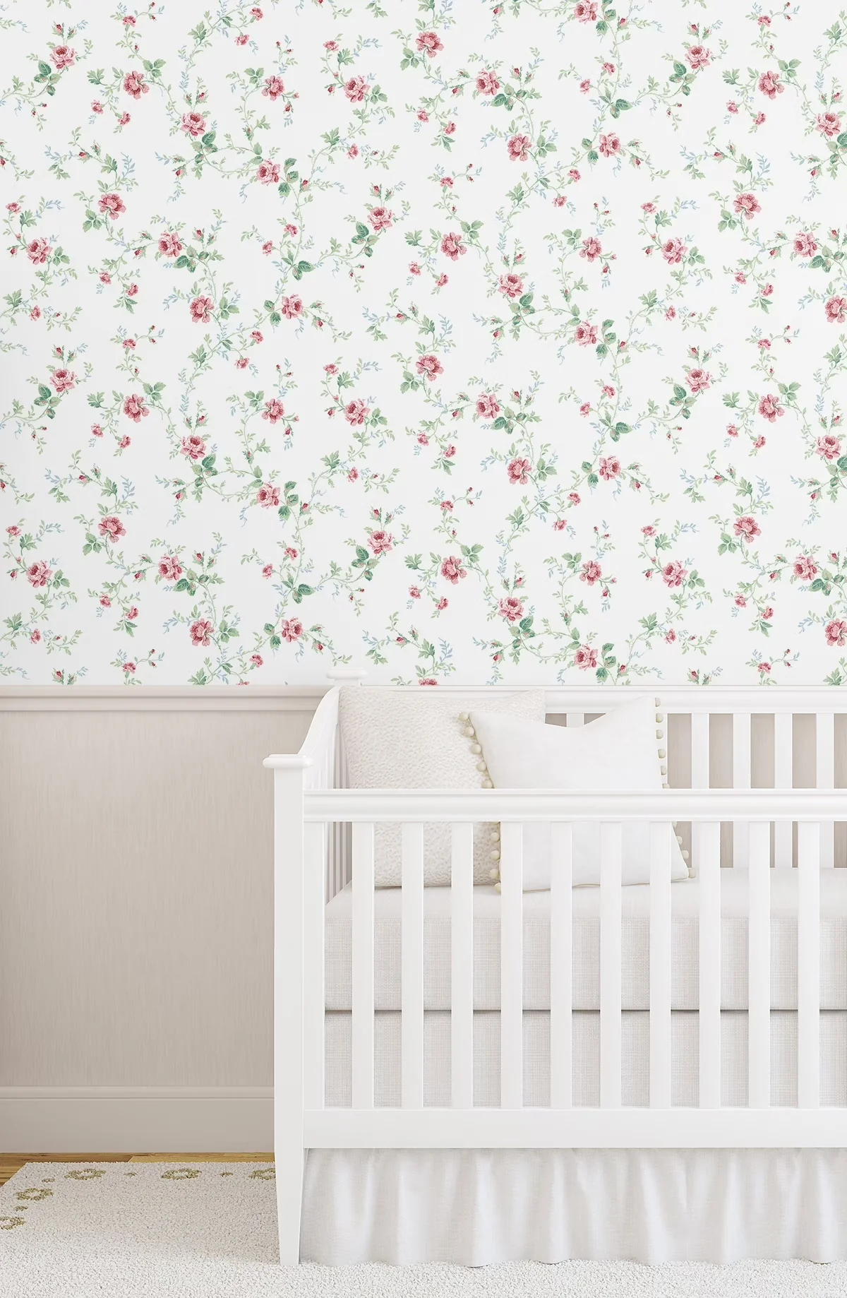 Sleek Wallpaper with Removable - Vinyl Pink Blush - Durable Build Model 2F80A7