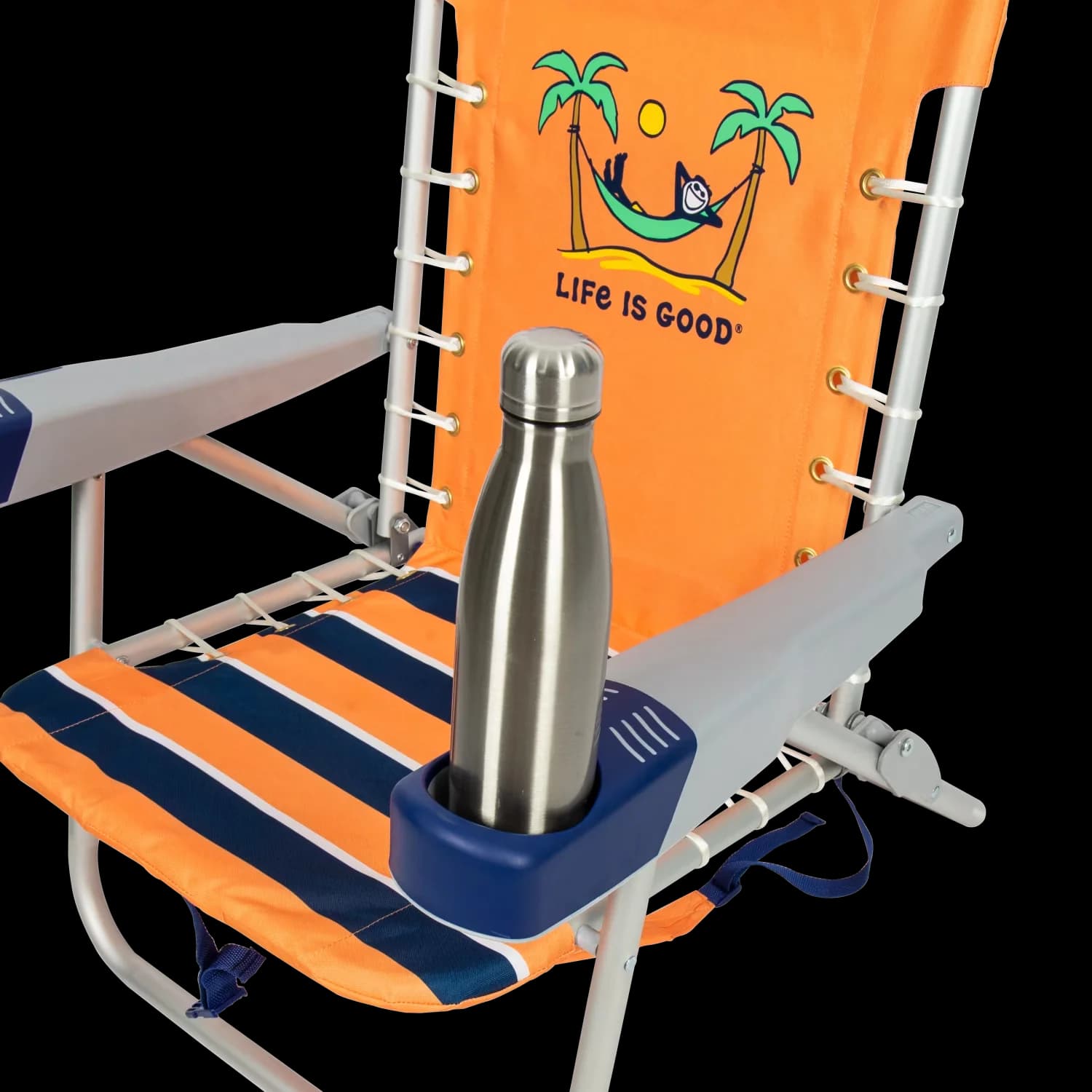 Beach Chair Classic with Canyon Orange - Orange Position for Home and Office Model 4C04BD