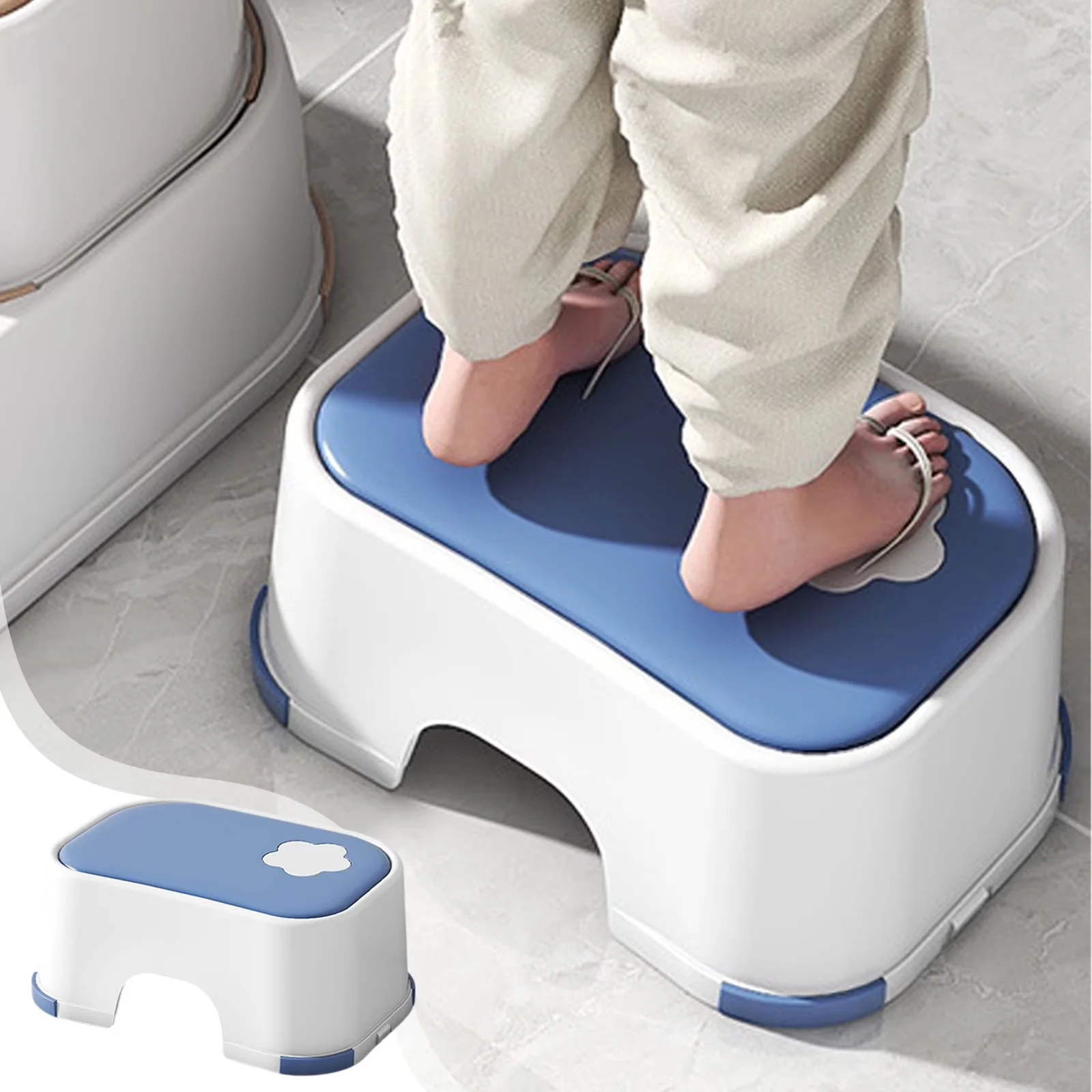 Innovative Ladders And Step Stool with Anti-Slip, Kids - Plastic Blue-Bu Home Decor for Bathroom Model 3D5BC8