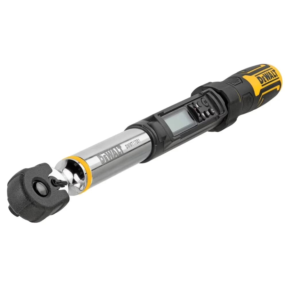 Hand Tool Reliable with Backlit, Led, 3/8" Drive Digital Torque Wrench - Black 3/8 in Model 43B8DC