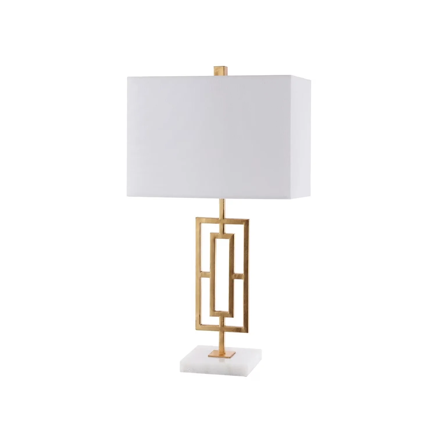 Classic Table Lamp with LED, Dimmable, Adjustable Head - Iron Gold Yara Model 57403F
