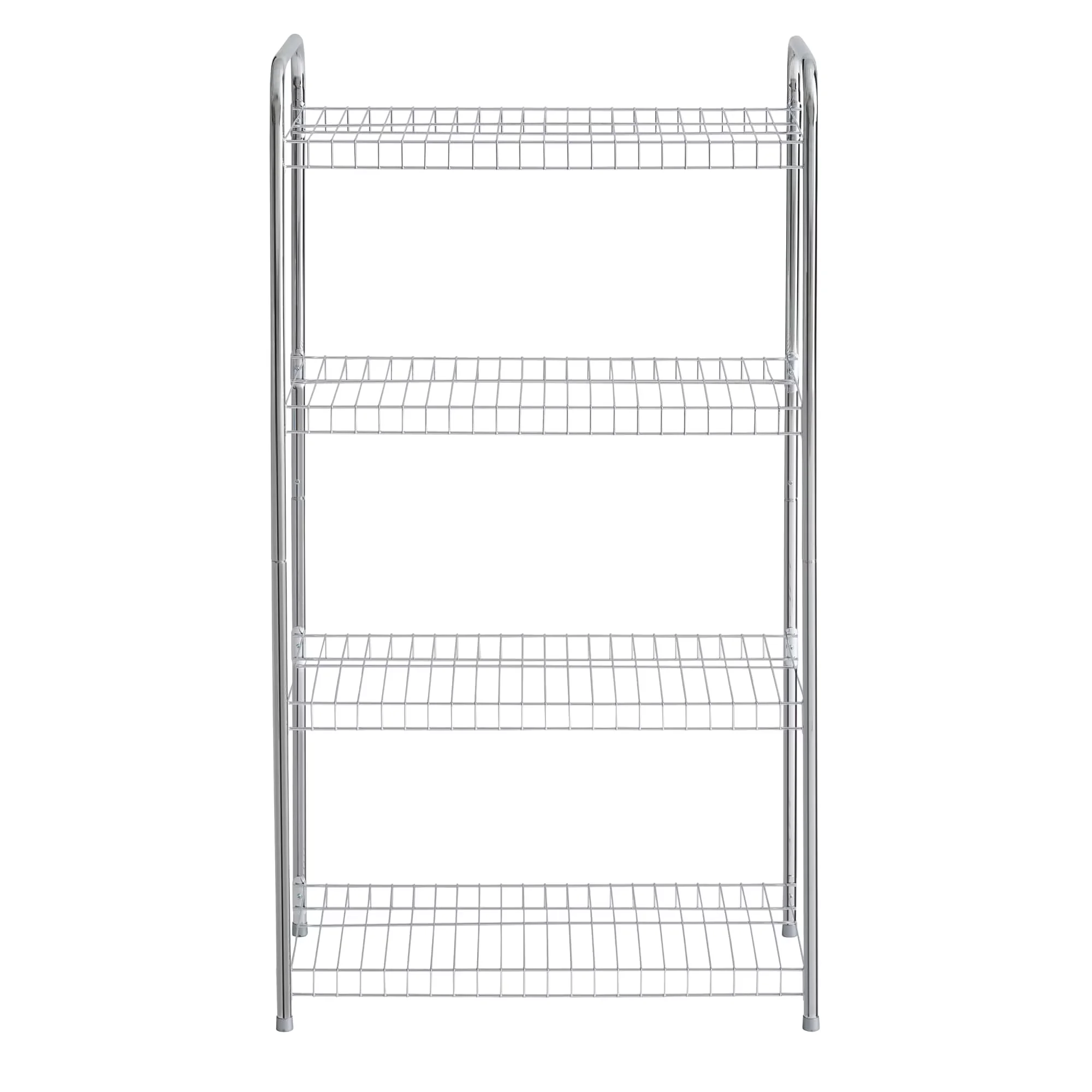 Stylish Garage Storage Supply with Contemporary, Wheeled - Metal Satin Nickel Model CE9D0A