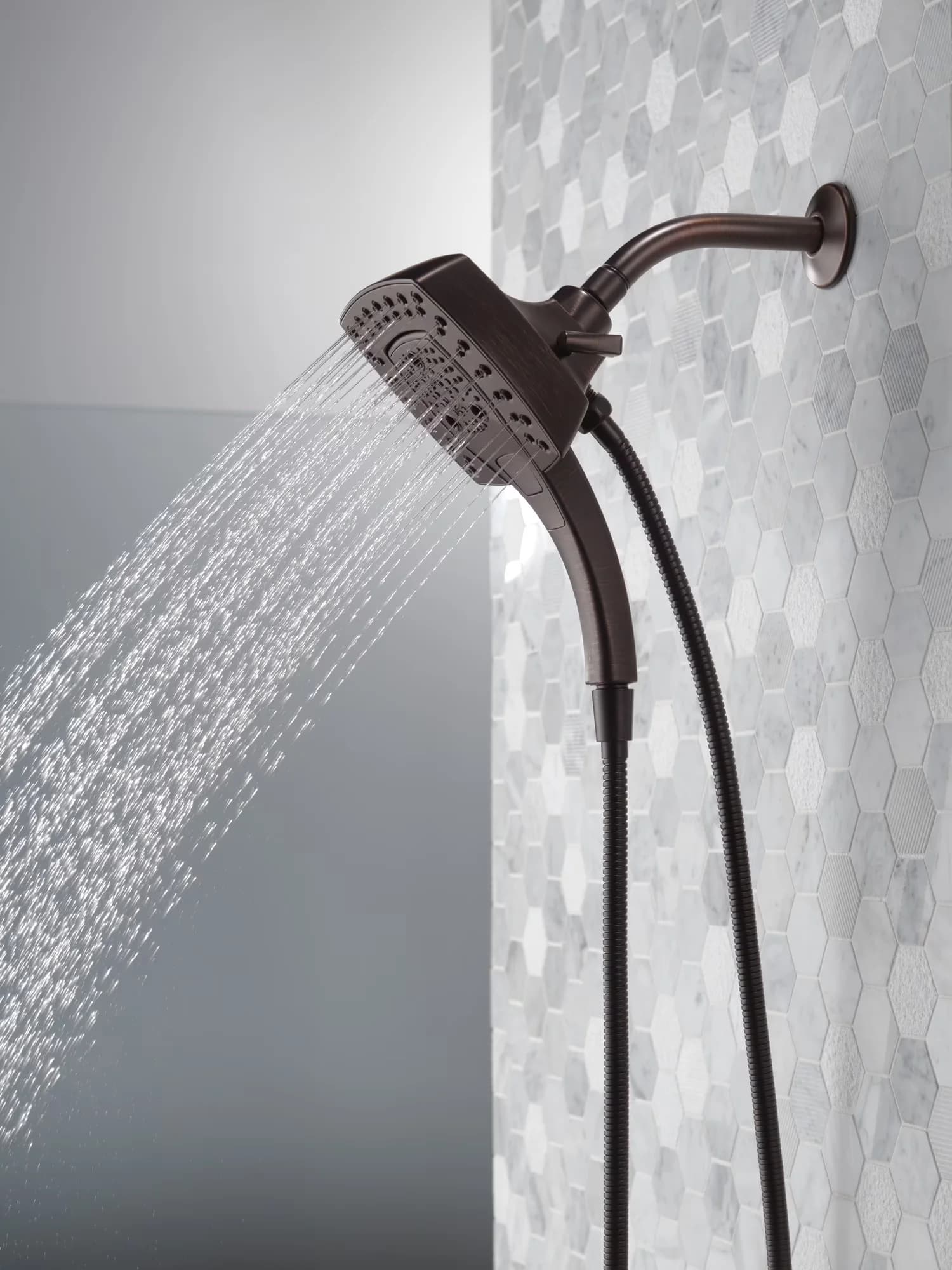 Compact Shower Head with Magnetic, Handheld, 58474-RB25 - Plastic for Daily Use Model 66713C
