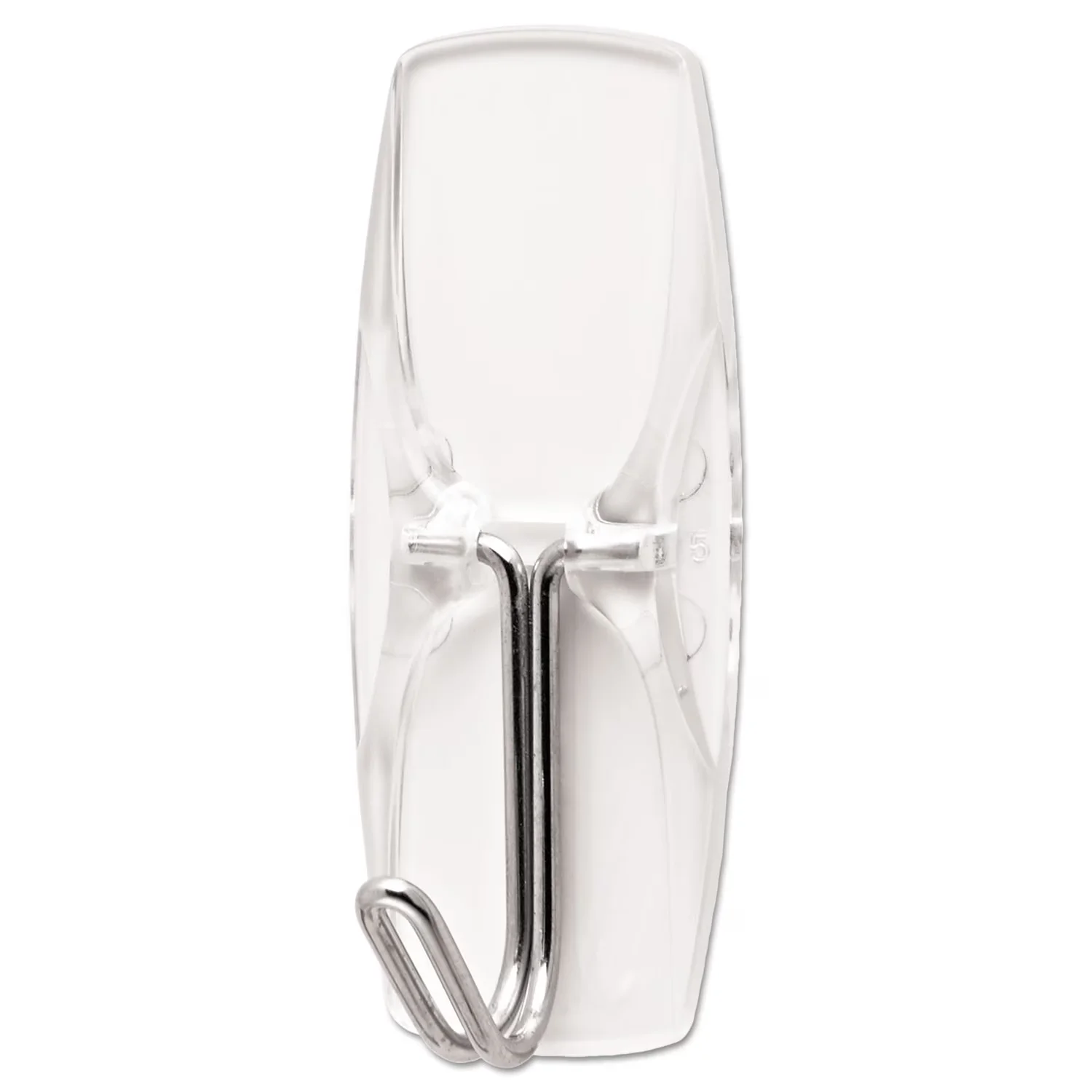 Reliable Damage-Free Hanging with Easy Installation, 6 Pack - Plastic Clear Model 2FE005