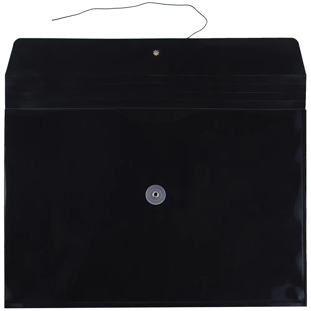Moving Innovative with Legal Booklet, Size: Legal (9.75 x 14.5 inches), Plastic Envelopes - Black Model 865588