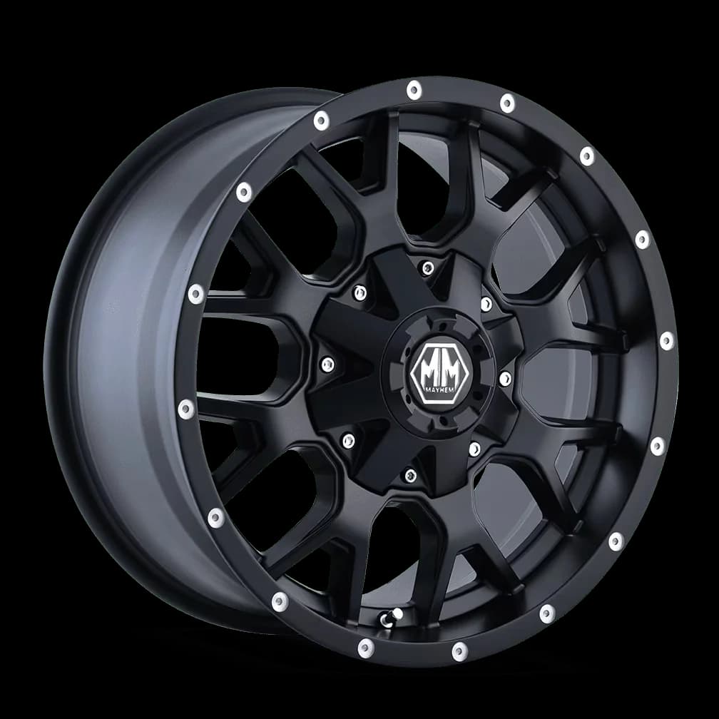 Reliable Wheels And Rim with Mayhem may8015-2181MB - Aluminum 20x10 - Quality Construction Model A95413