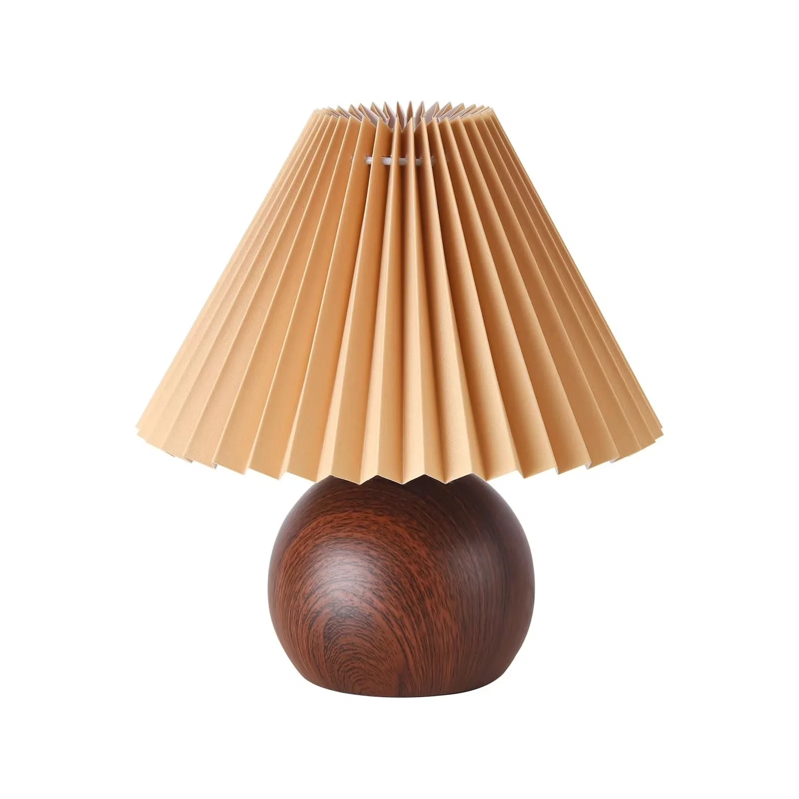 Table Lamp Professional with LED, Farmhouse, Art Deco - Brown Metal for Living Room, Home Office Model FF7E00