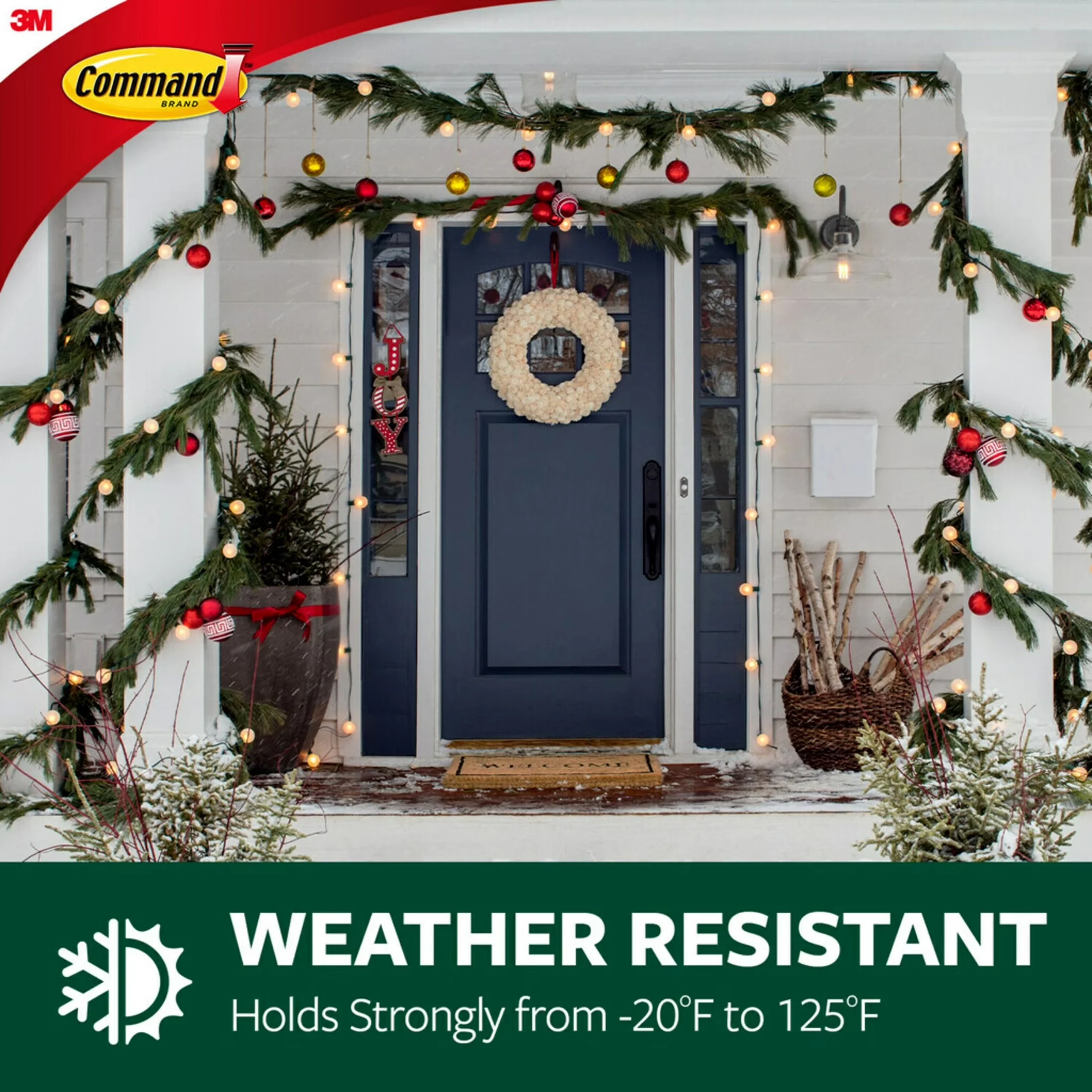 Damage-Free Hanging Stylish with Wall-Mountable, Easy Installation, Medium Wire Toggle Hooks - Black Plastic Model 66AA48