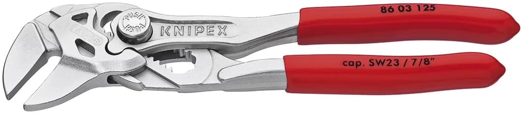 Compact Pro Tool with 86 03 125 5-Inch Mini Pliers Wrench - Silver 5-Inch Model 5B815D
