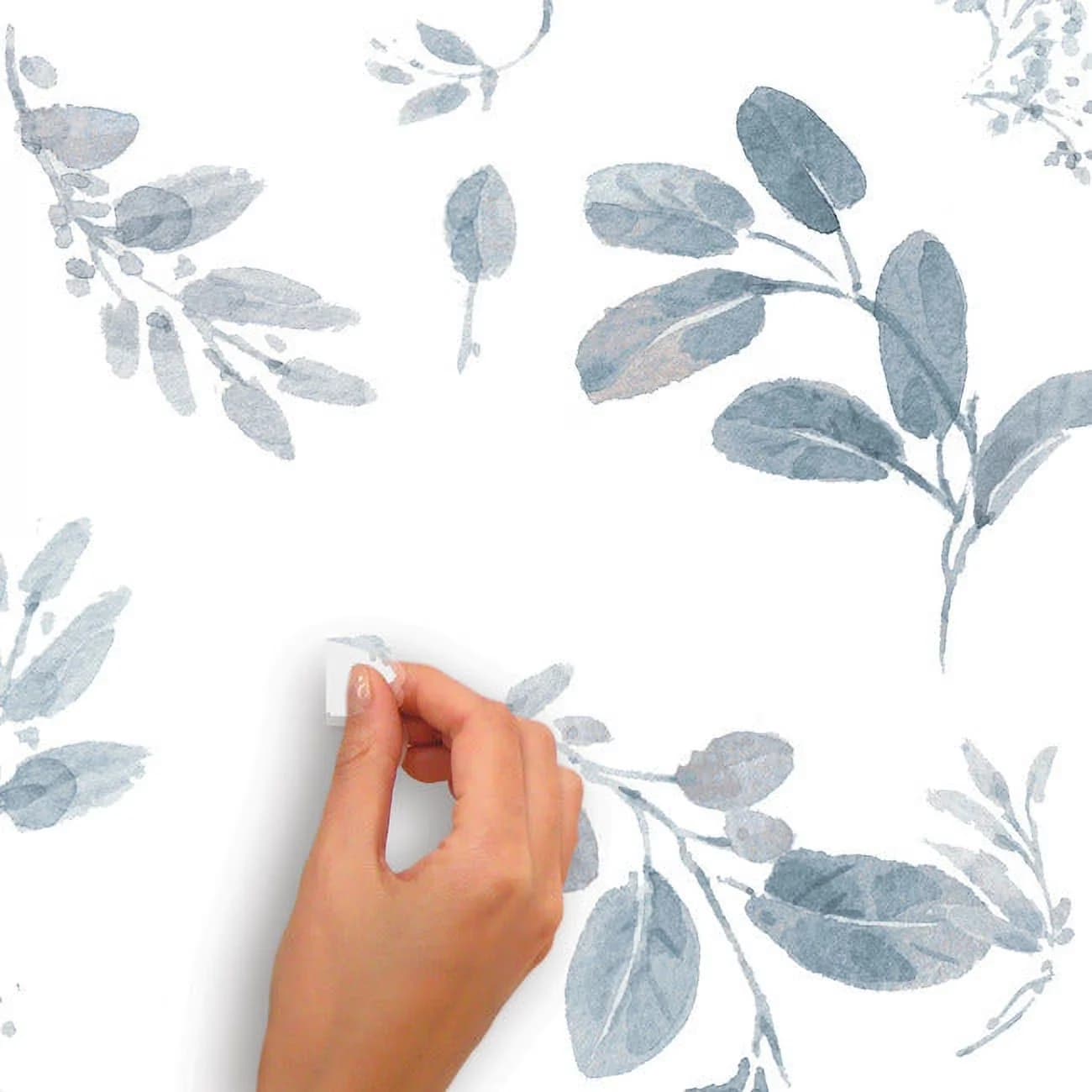 Efficient Wallpaper Wall Decals Wall Covering with Reusable, Officially licensed by Lisa Audit ©2022 - Vinyl Blue Model 7A7F9B