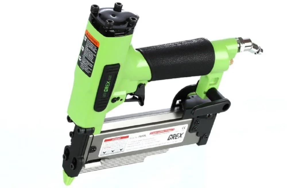 Efficient Air Tools Compressor with Lightweight, P650L 23-Gauge 2-Inch Headless Pinner, Lock-Out - Model 3951D7