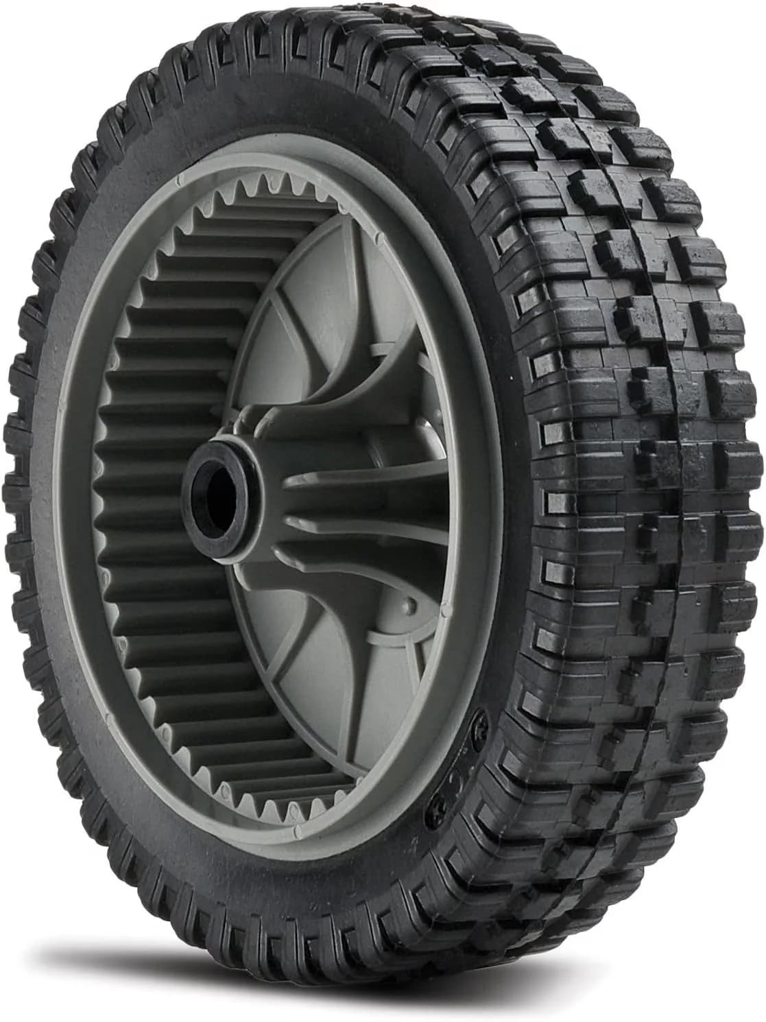 Efficient Replacement Parts Accessory with Lawn Mower Wheel Compatible, 1/2" Bore - 8" x 2" Model B80C56