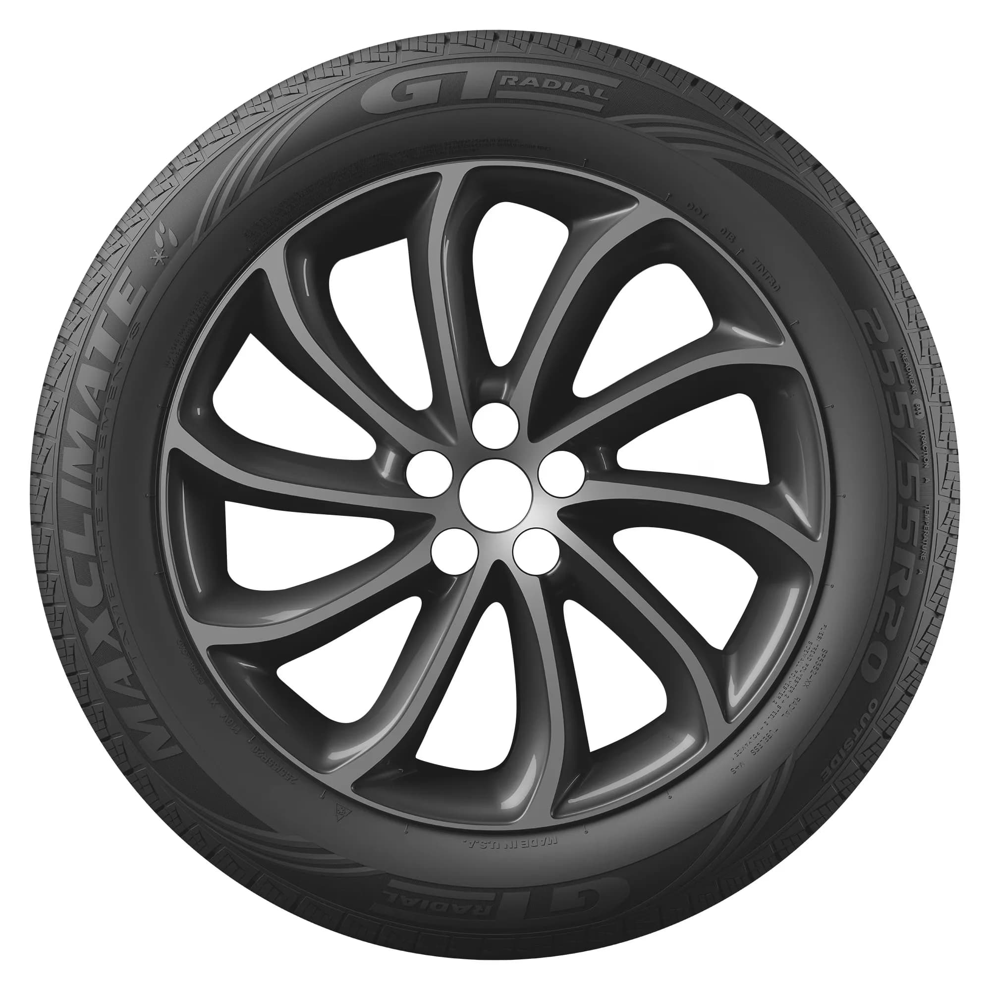 Car Tire Modern with 103V, Wet Or Dry, Low Maintenance - 60R18 for Daily Use Model 539CA7