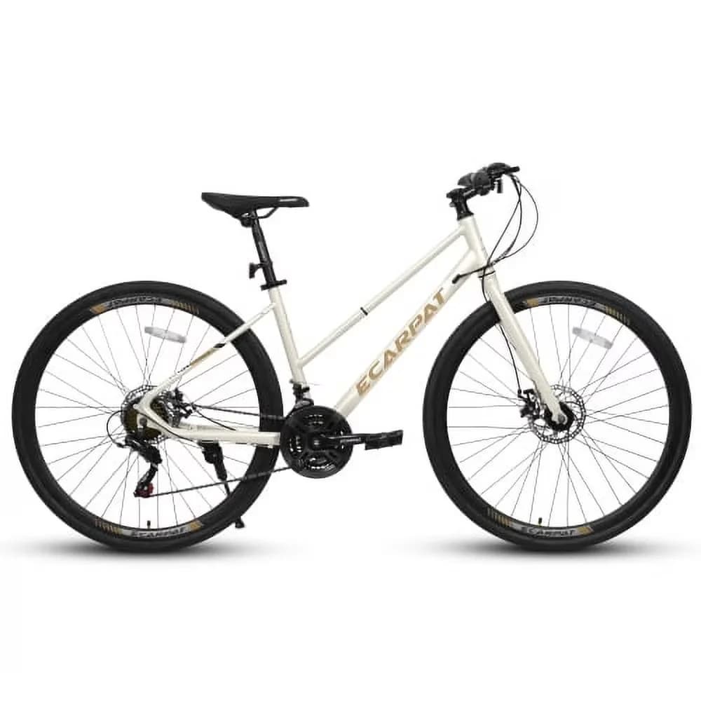 Road Bike Sleek with Lightweight, 700C Hybrid, Have a good day! - Off-White for Outdoor Model 55A082