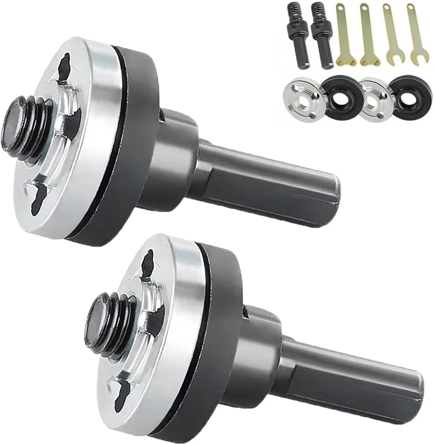 Drills Driver Quality with Drill to Angle Grinder Adapter Kit - 2pcs - Industrial Grade Model A8FEC3