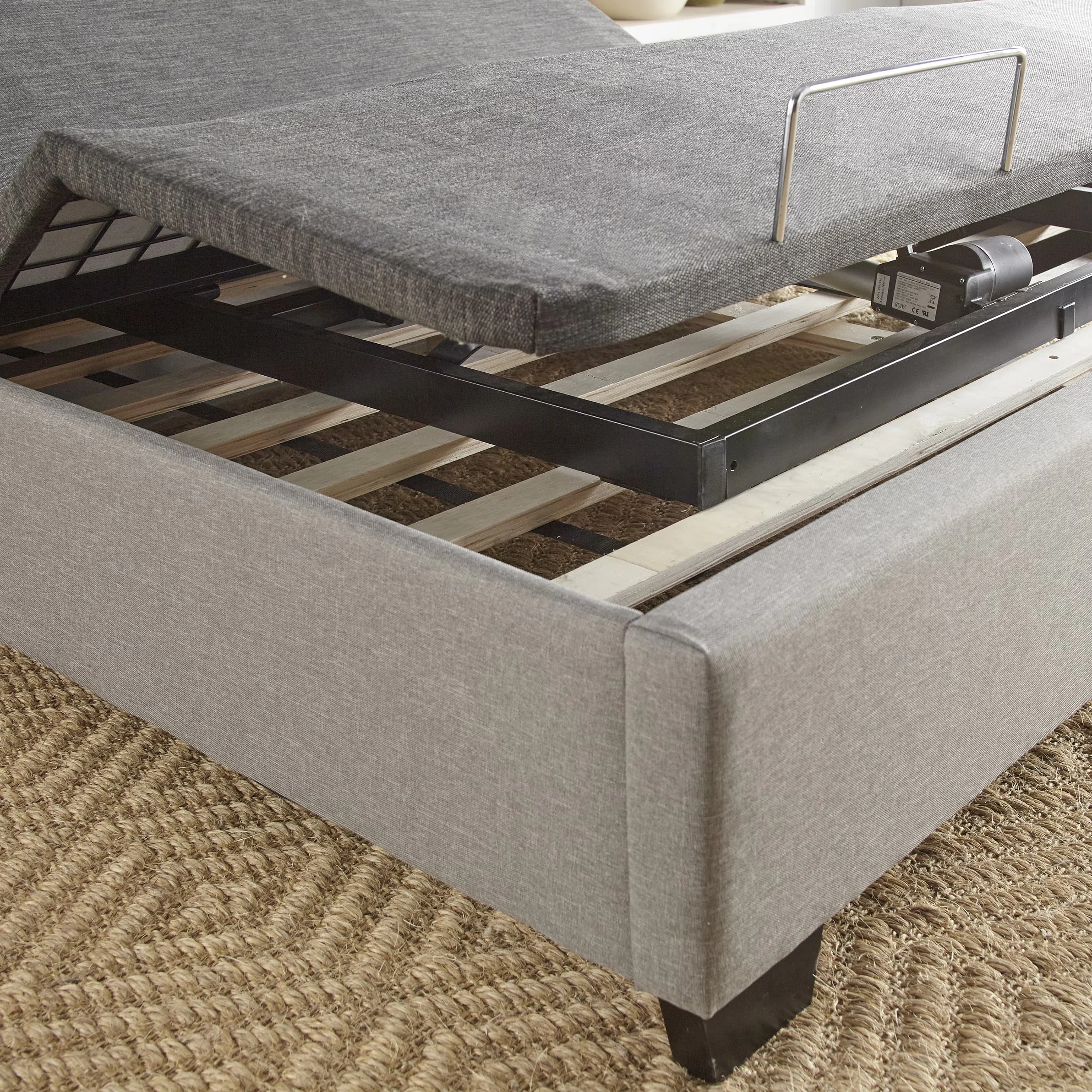 Essential Mattresses Accessory with Heavy Duty, Adjustable Height, Quiet, powerful, UL certified motors - Steel, Polyester Green Model 41AC14