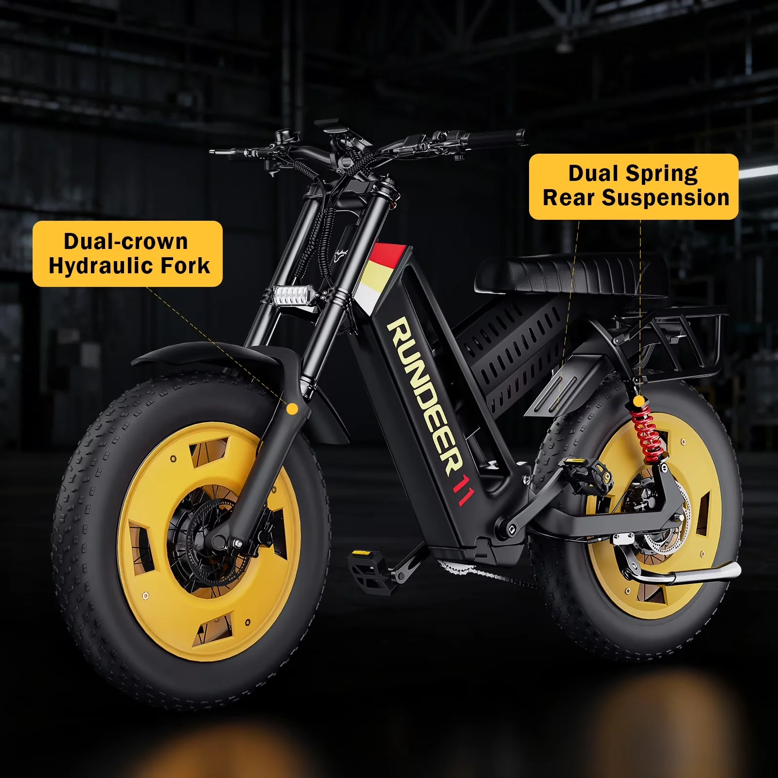 Electric Bike Professional with Battery, 3000W, Waterproof - Beige - Essential Collection Model 6E3C63