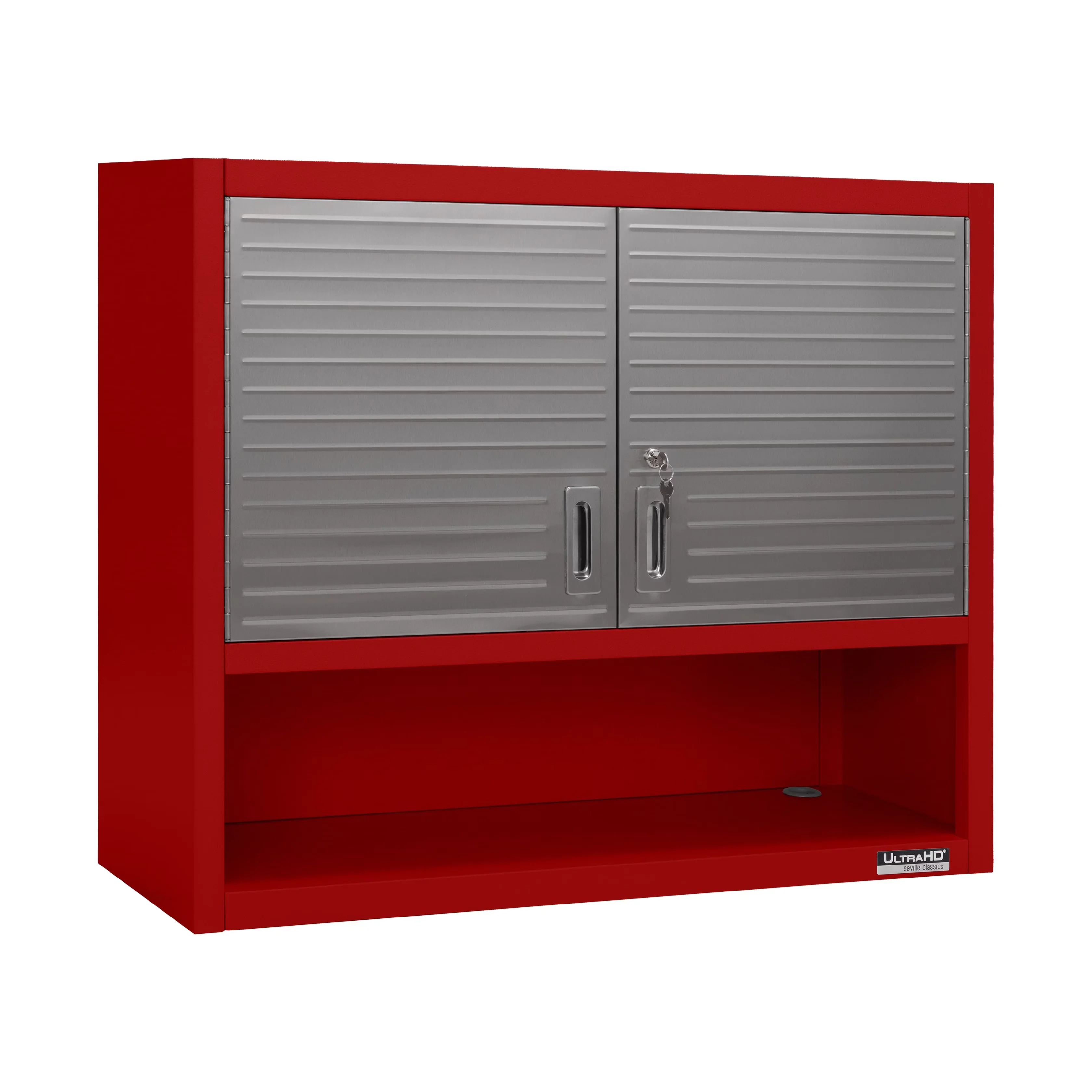 Garage Storage Supply Classic with Adjustable Shelves, 36" W x 12" D x 30" H, Red - Red Steel Model BEA9C4