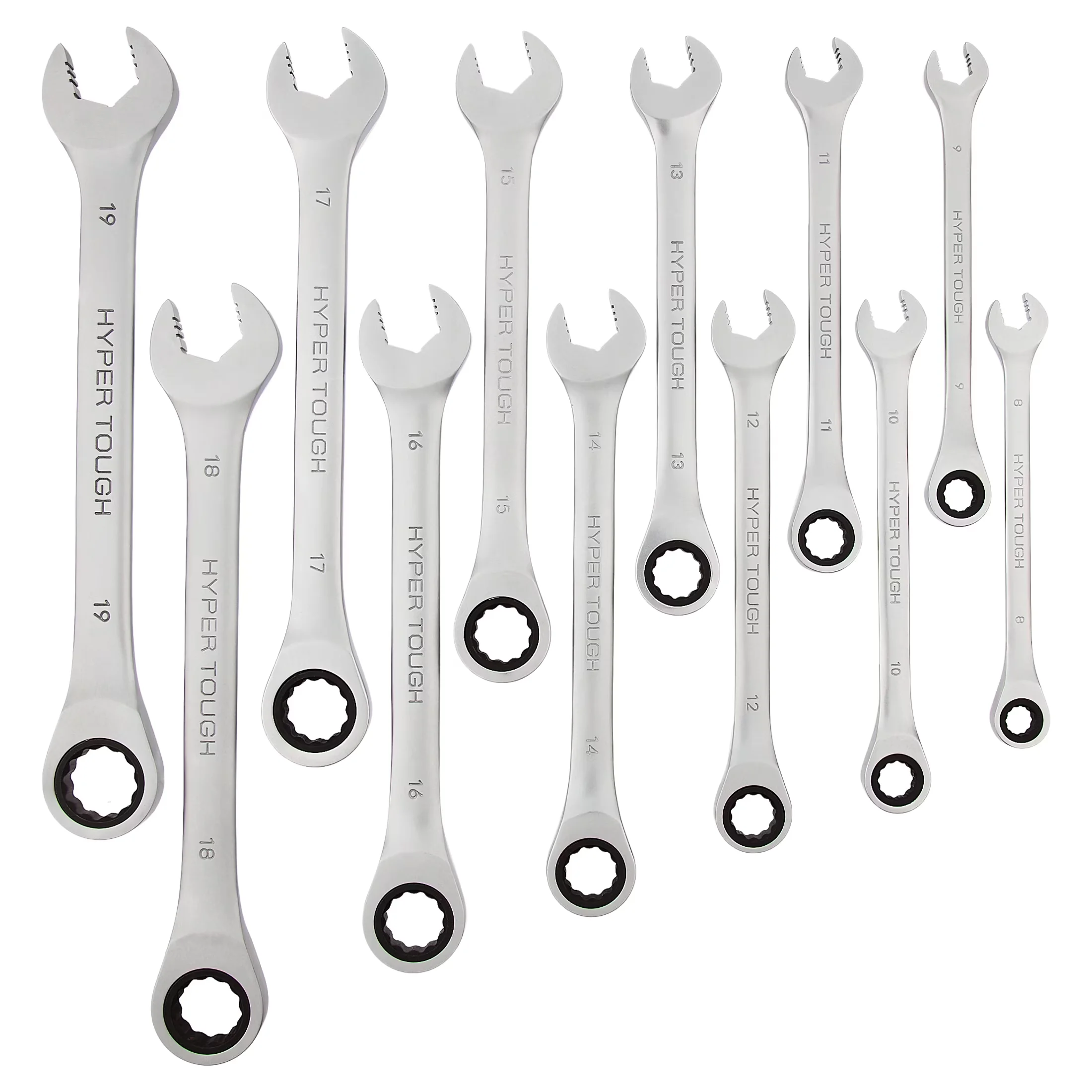 Hand Tool Set Premium with Long-Lasting, Metric, Ratcheting Wrench for General Purpose - Model B10747