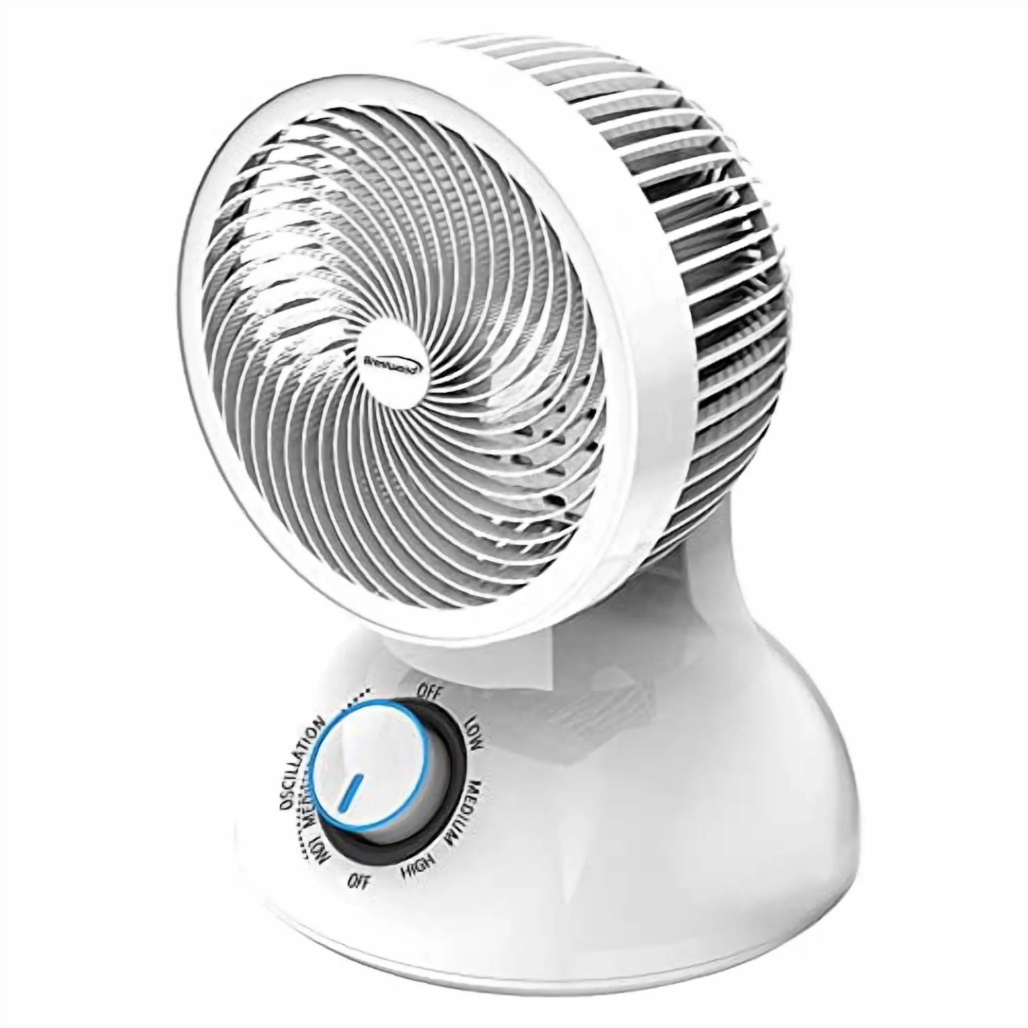 Sleek Fans In Cooling with Oscillating, Power: 28 watts, White - White Plastic Model C30DF7