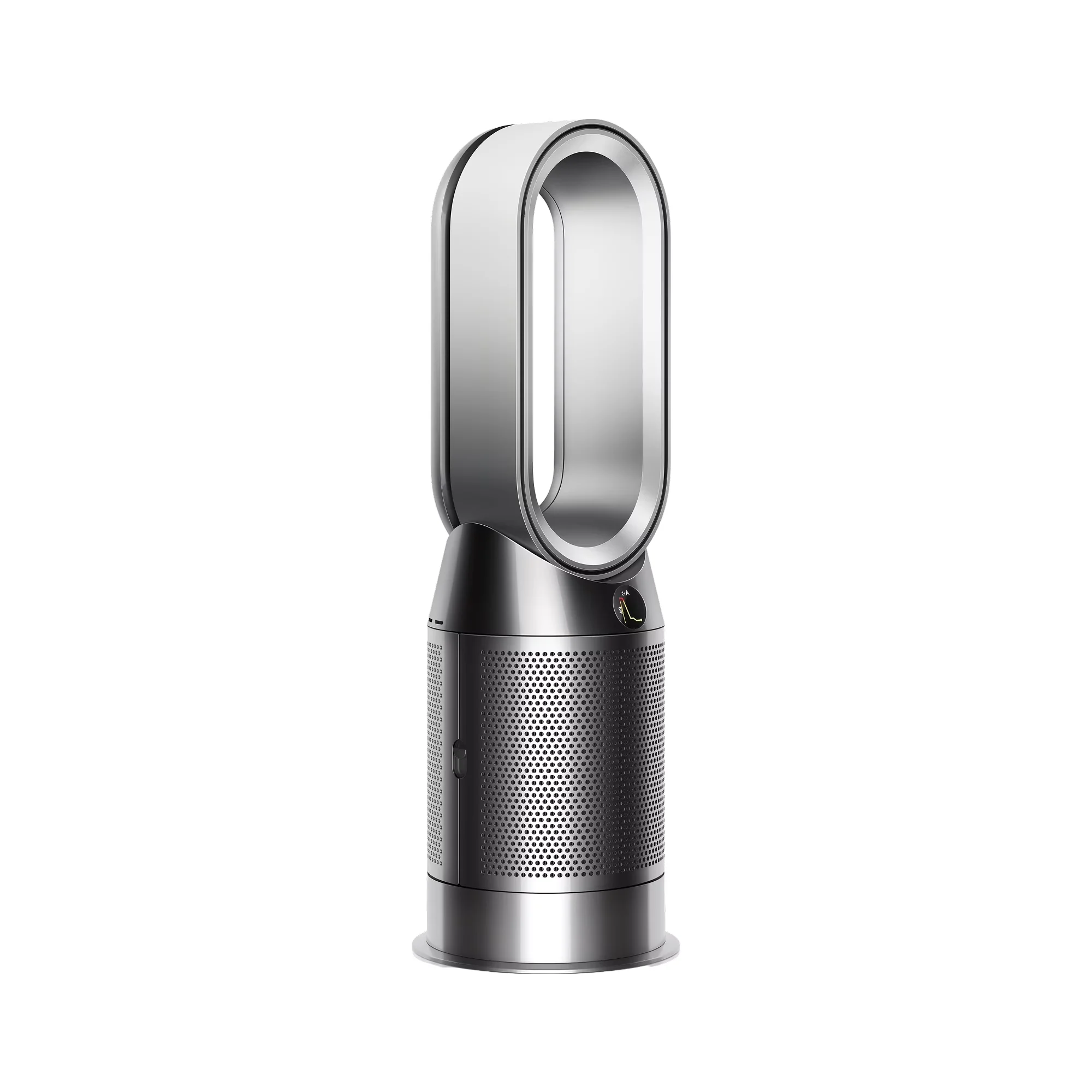 Stylish Air Purifier with Filter Change Indicator, Variable Speed - Silver Model F35FD9