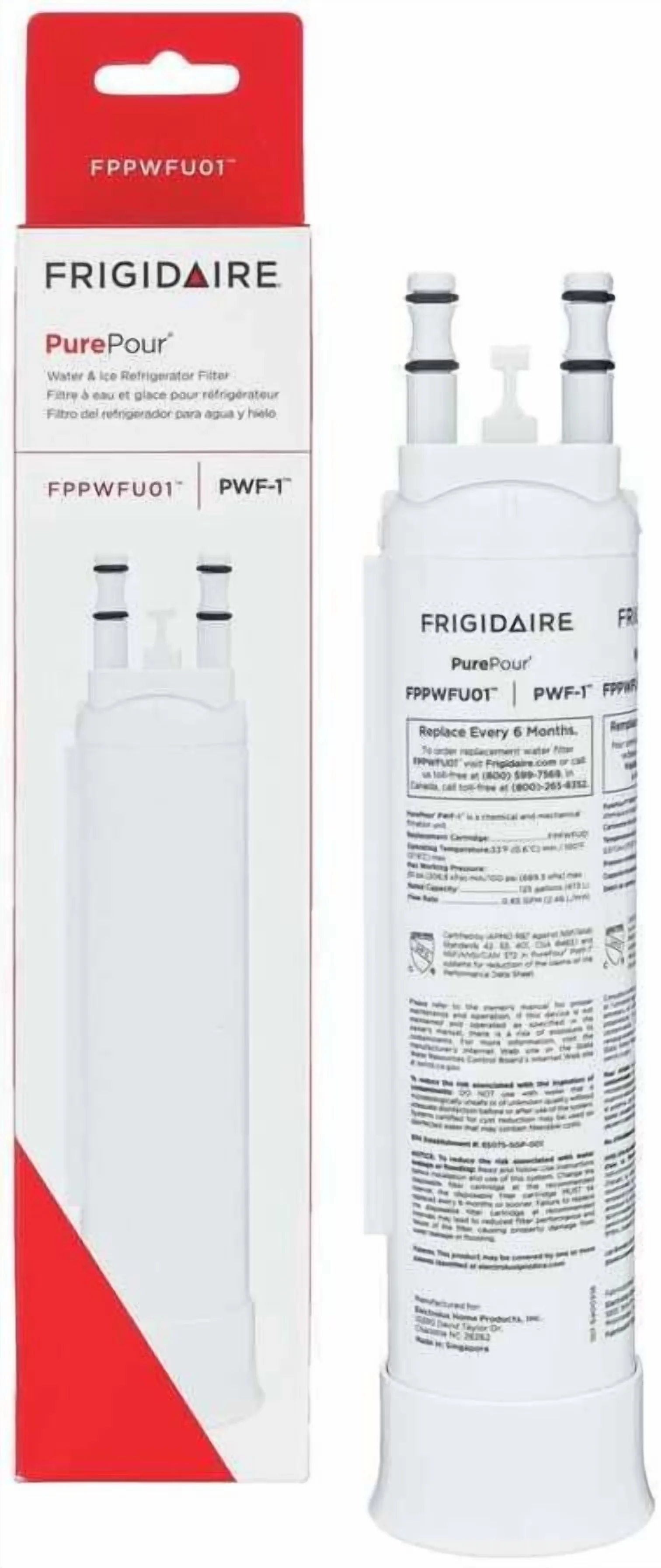 Premium Water Filtration with 2 Pack for Everyday Use - Model 9907AE