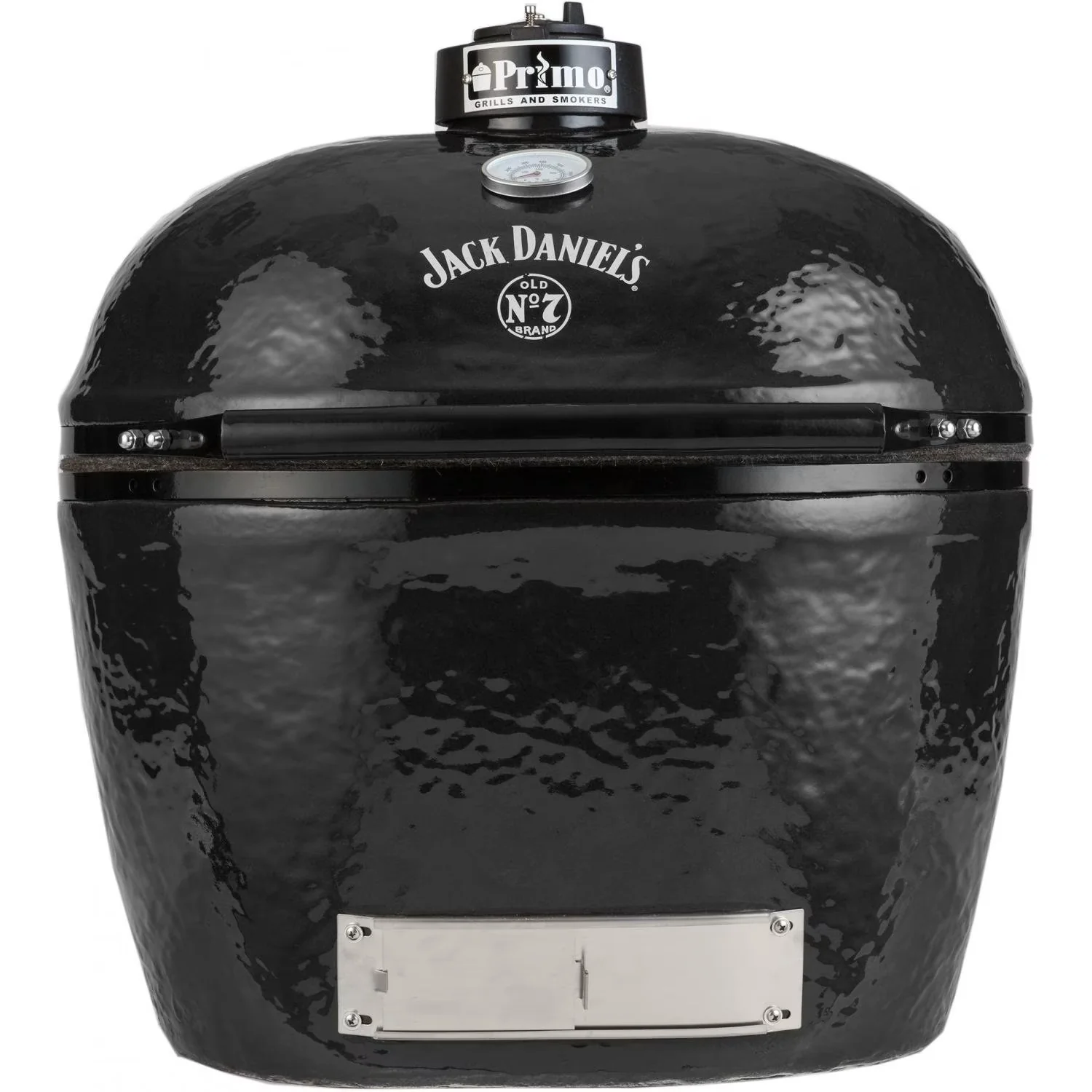 Compact Smoker with Oval XL - Ceramic Black Jack - Standard Series Model 94543D