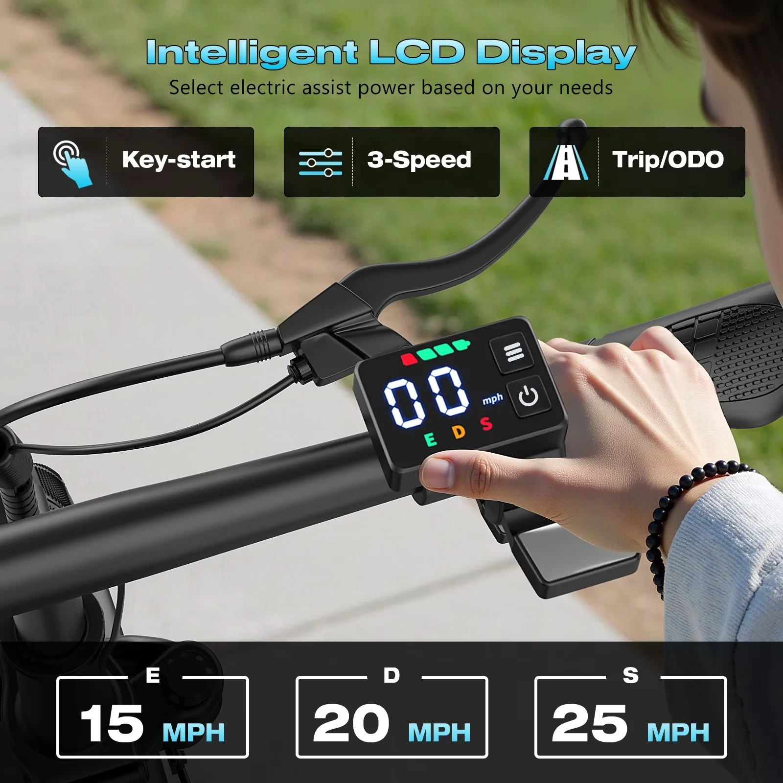 Quality Scooter with 1500W, 48V, Portable - Alloy Steel for Travel - Built to Last Model 5138E6