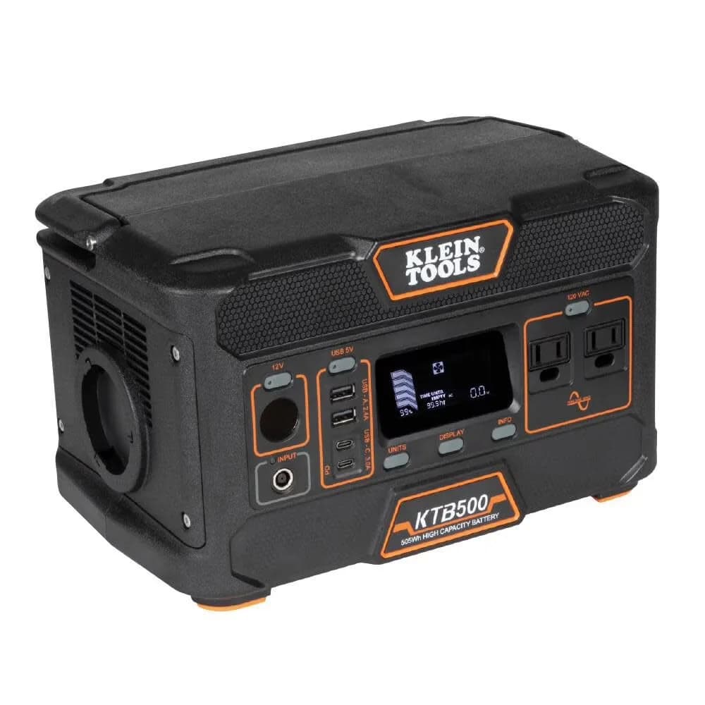 Modern Generator with 1000W, Overload Protection - Black Watt - Built to Last Model E0E0E7