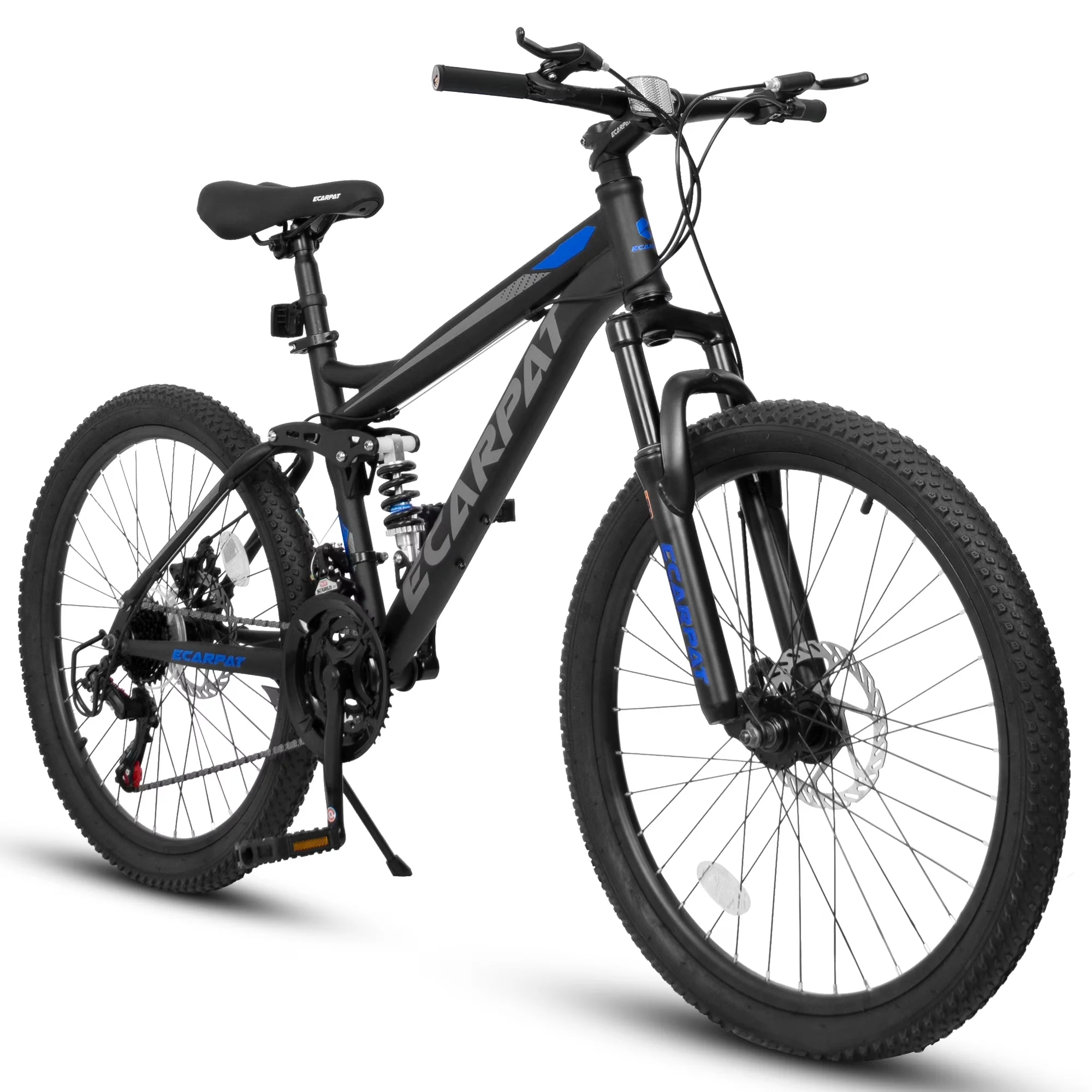 Compact Mountain Bike with Adjustable Height, Adjustable Speed, 26 inch Bikes - Blue Model 8341A9