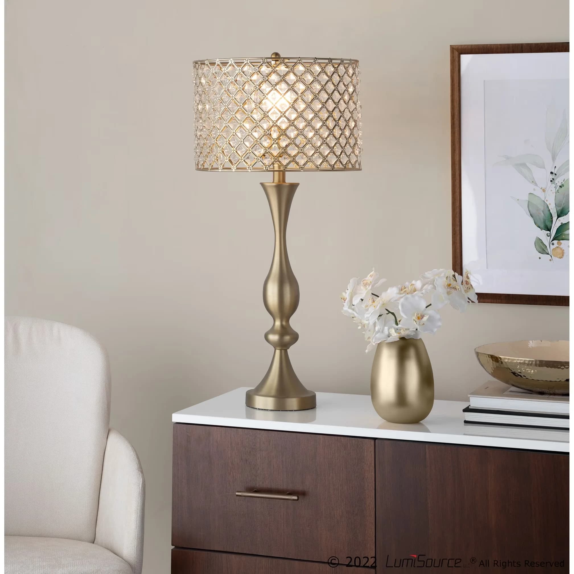 Innovative Table Lamp with LED, Bedside Lamps, Modern - Multicolor Metal Model 6CB905