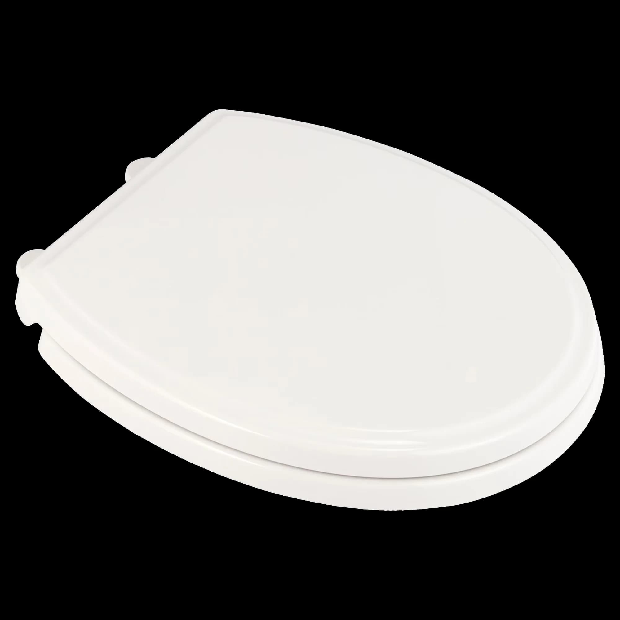 Toilet Seats And Lid Quality with Easy Installation, Everclean in White - White Plastic Model 1F9E5C
