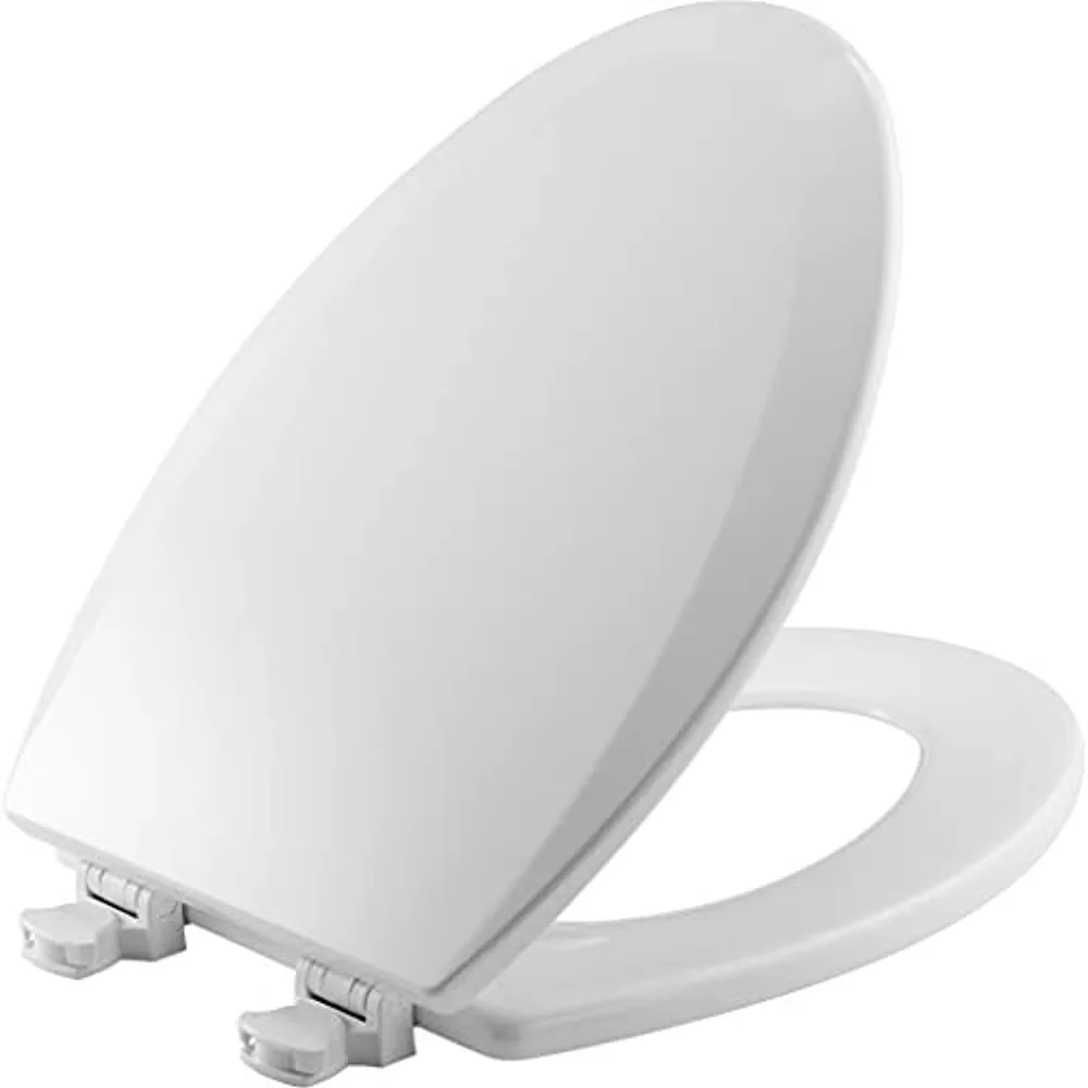 Professional Toilet Seats And Lid with White, Durable Enameled Wood, 000 Seat - White Wood Model 3A4F1D