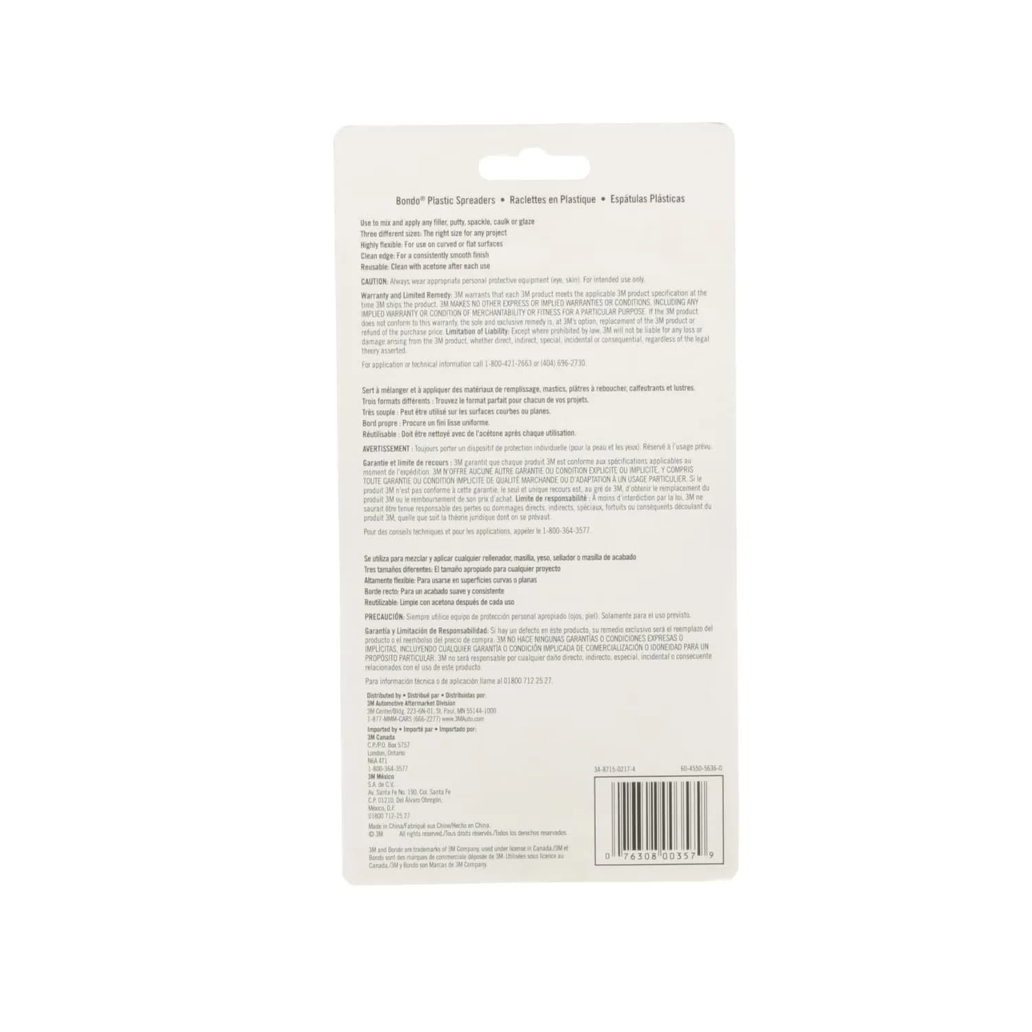 Premium Building Material with Automotive Body Repair, 3 Different Sizes Included - Plastic Model 62067B