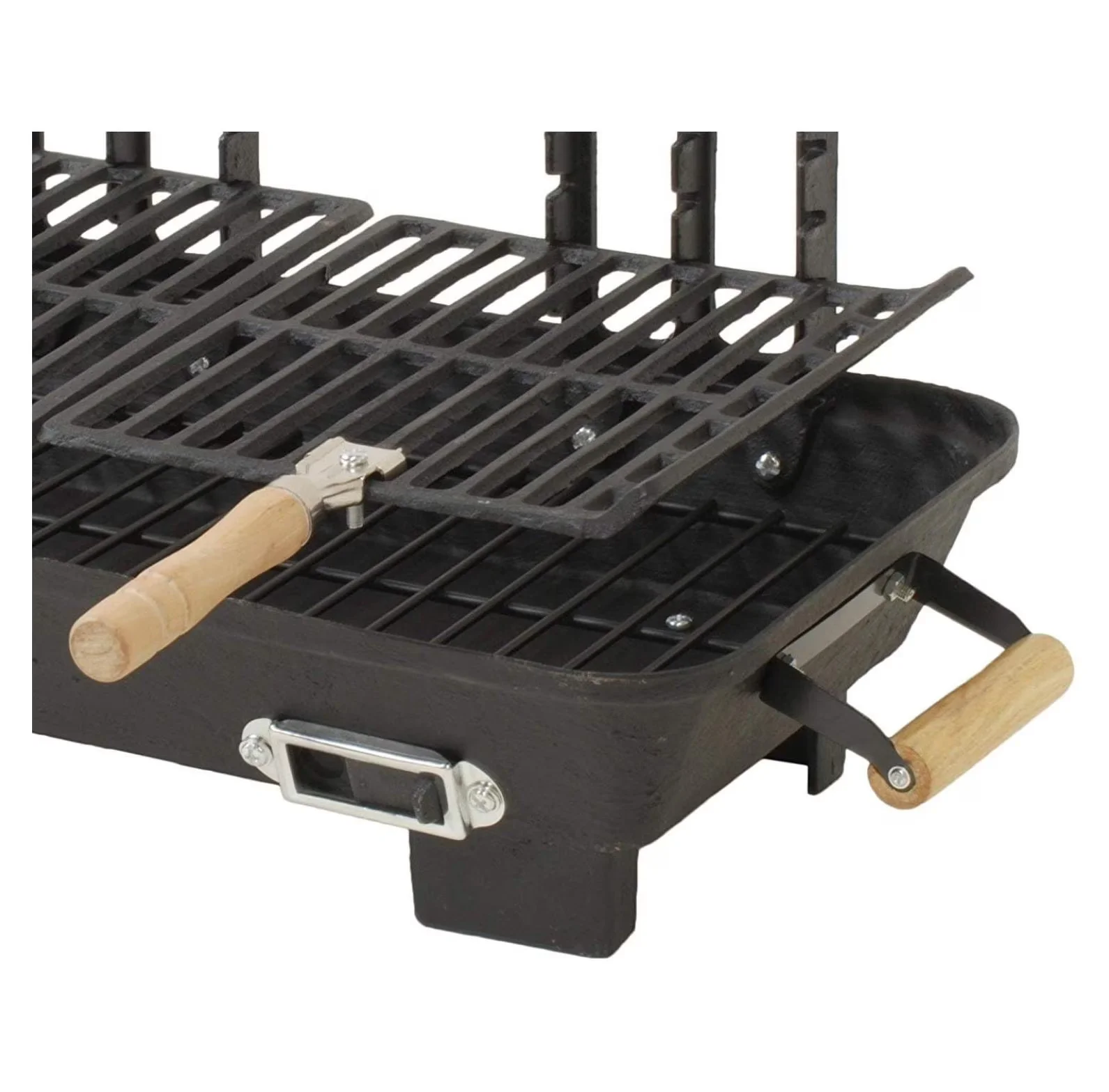 Flat Top Grill Stylish with 3 Position adjustable cooking grids, 157 Sq inch Cooking surface, 10 by 18-Inch (Limited Edition) - / Black Model 15751D