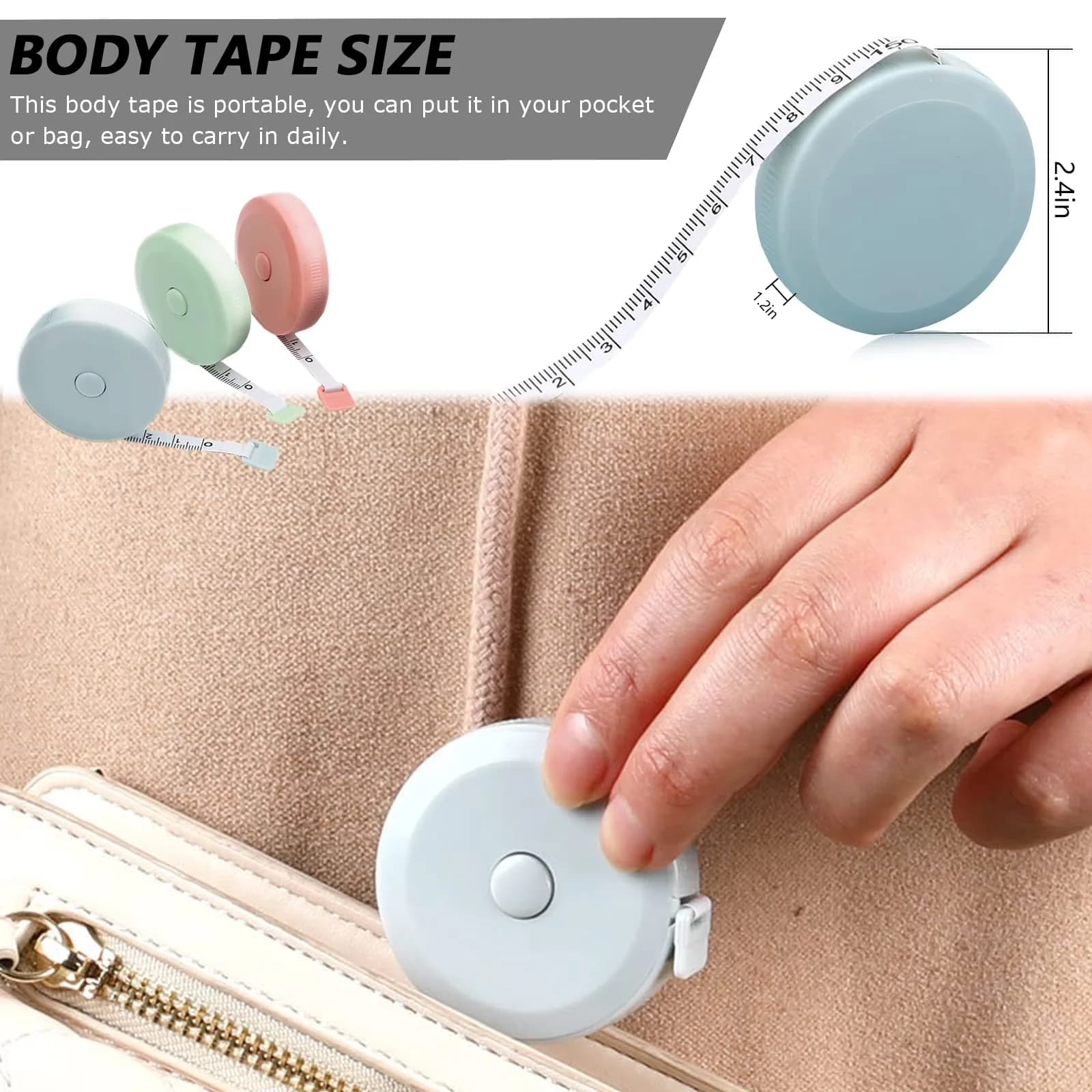 Quality Measuring Layout with Durable - Multicolor Flexible Fiberglass Model 1DEB27