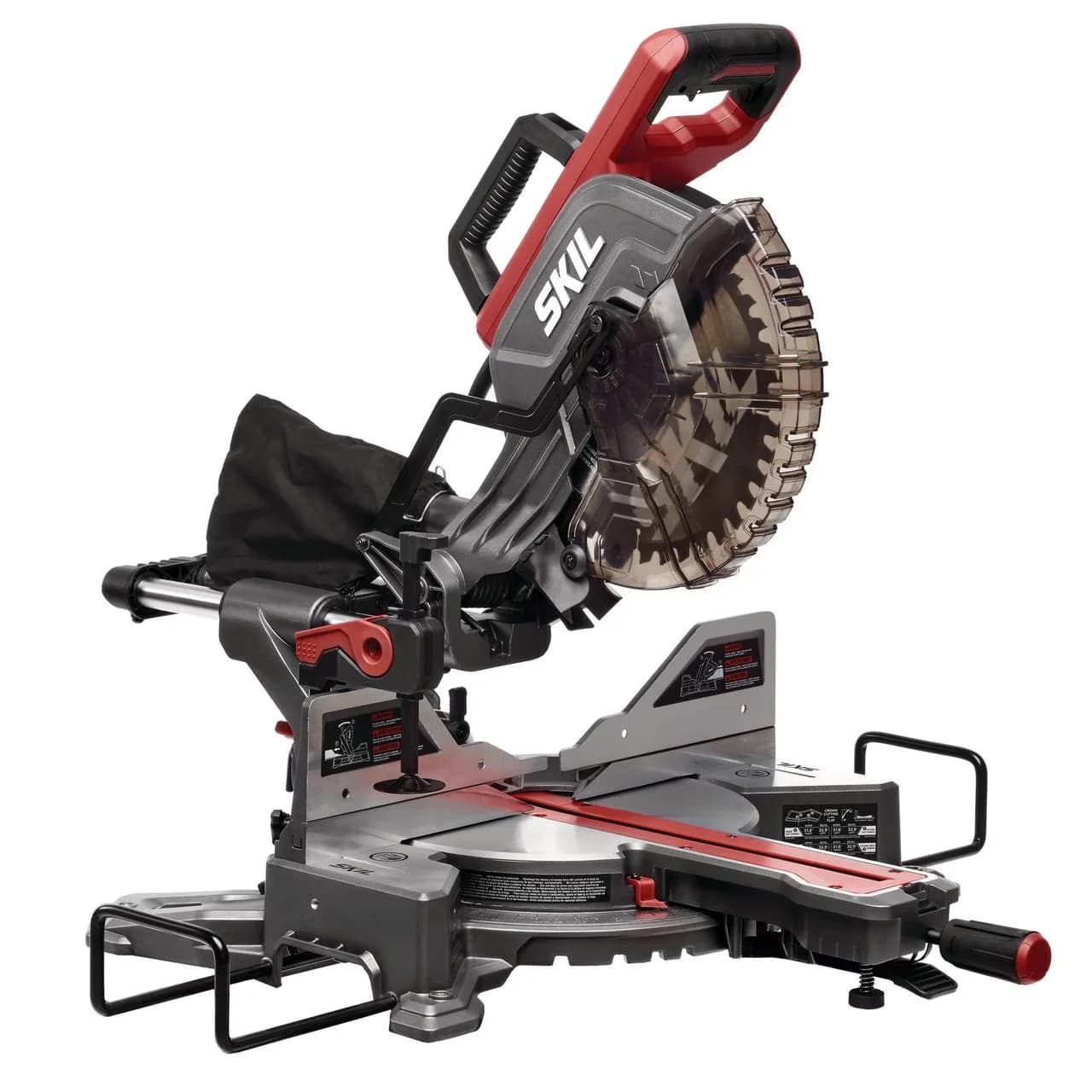 Compact Power Saw with LED, Easy To Control, 10-Inch Dual Bevel Sliding Miter - Model FFC641