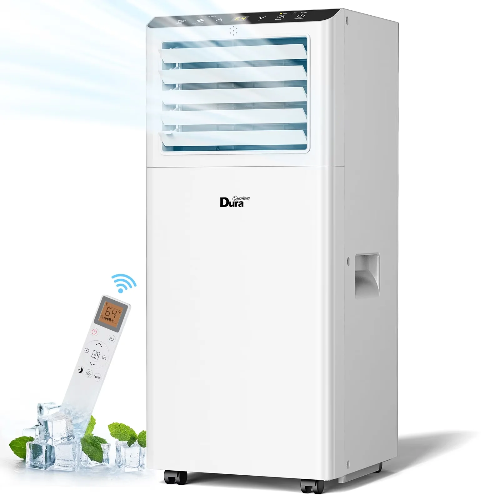Premium Air Conditioner with 8500 BTU, Timer, 8500 BTU Portable - 5100BTU Model B8CDC3