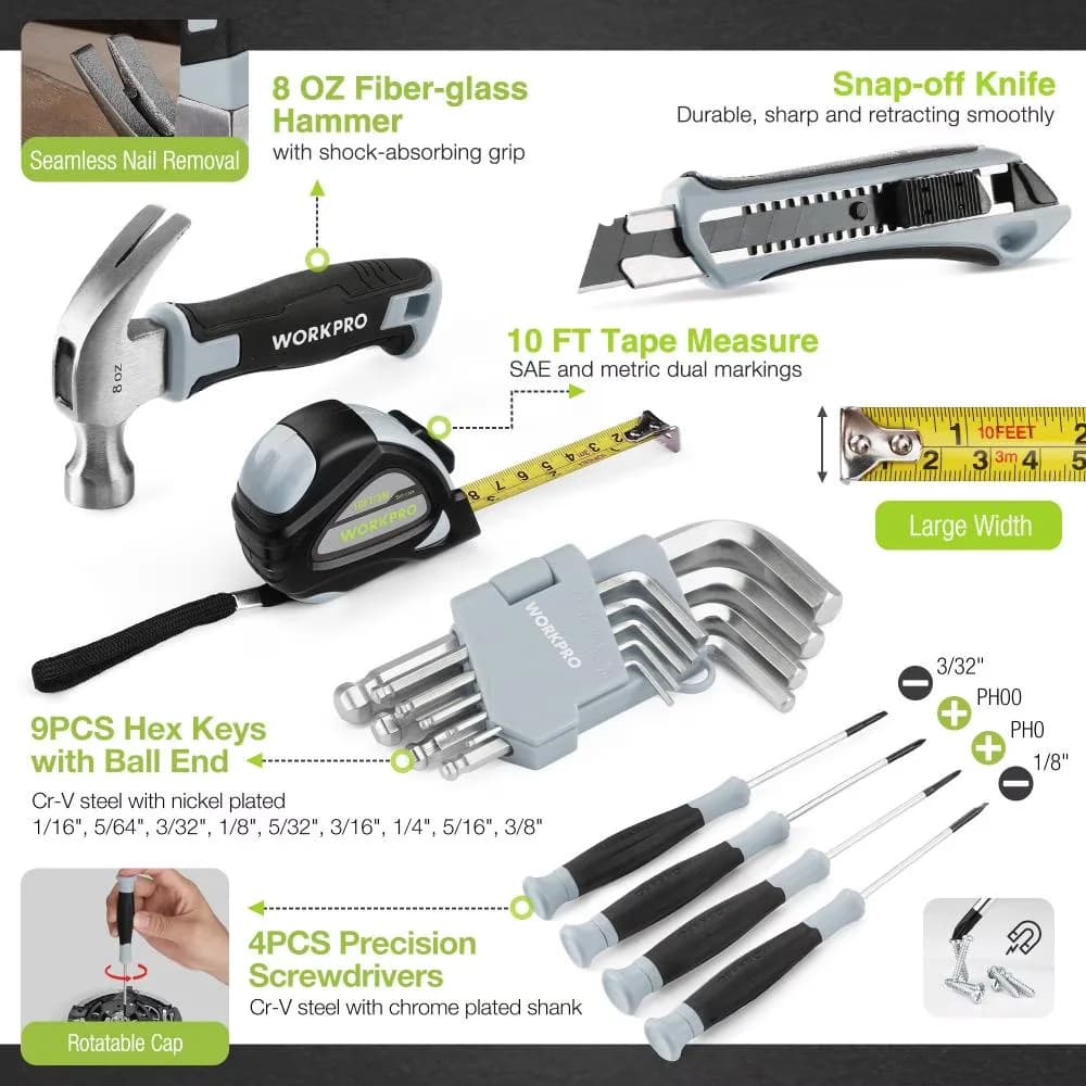Reliable Drills Driver with Battery, Auto Shut-Off, 8V 2.0 Ah Power Drill Set - Model E4F032