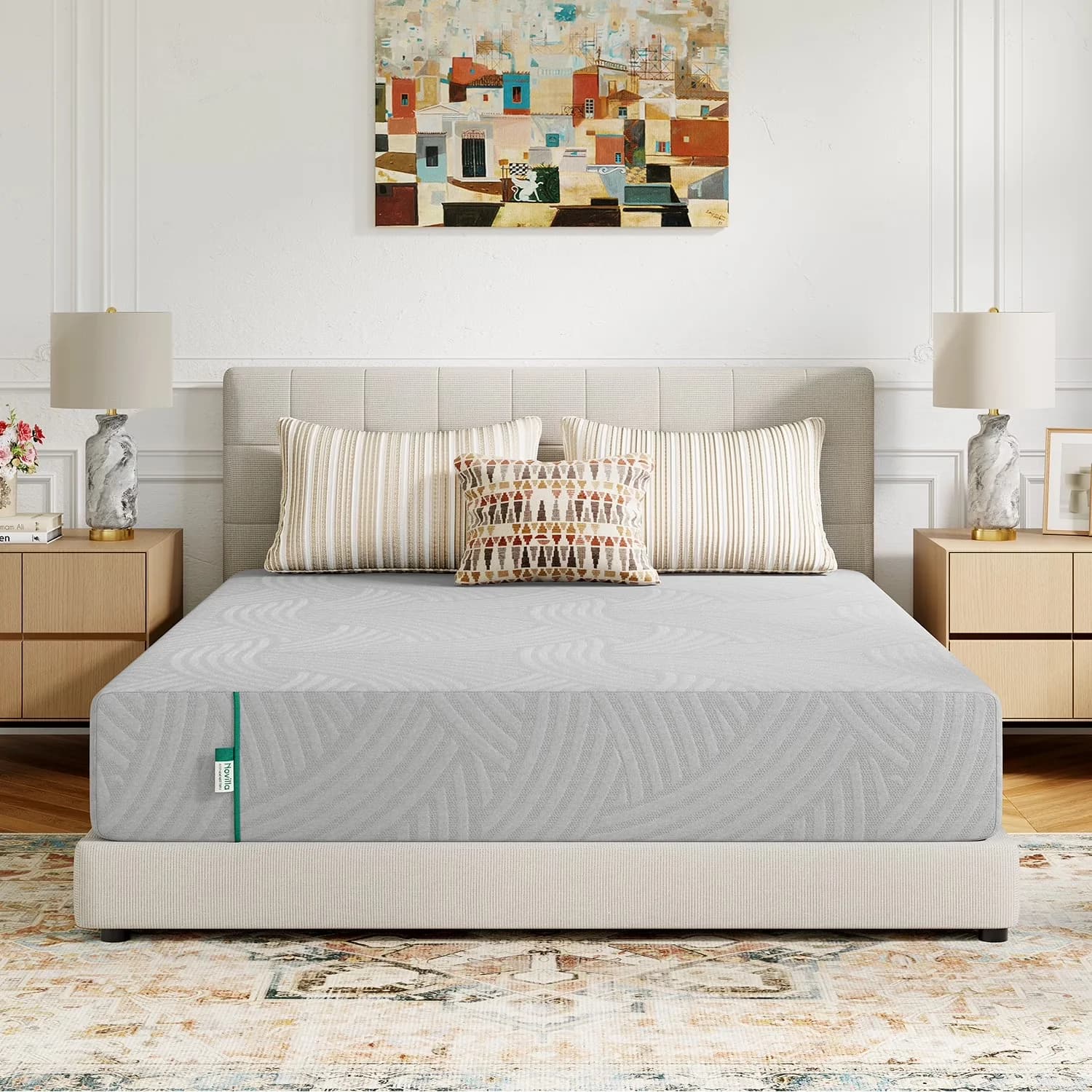 Professional Mattresses Accessory with Hypoallergenic, Folding - Memory Foam Model 51E69A