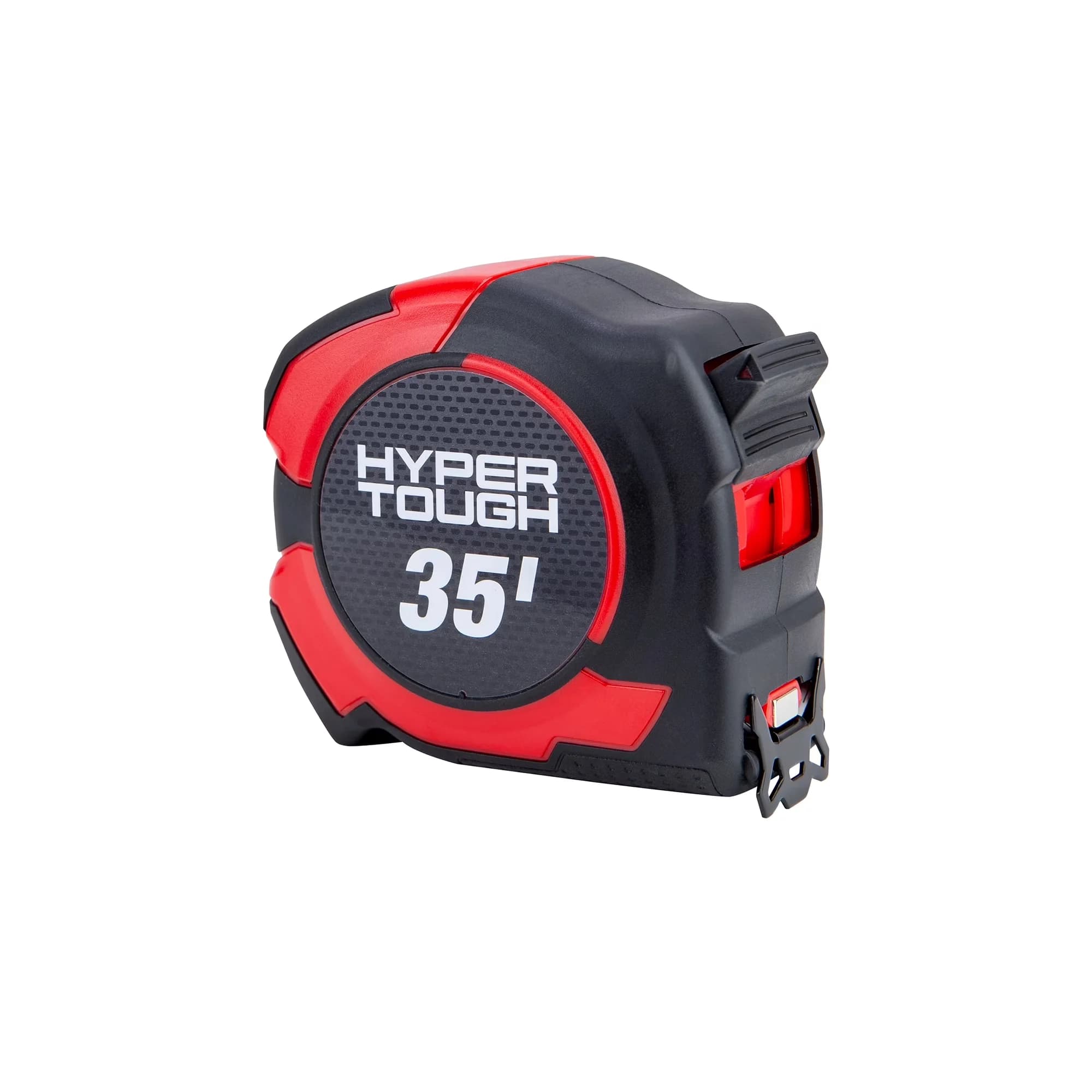 Measuring Layout Quality with Magnetic, 35-Foot Magnetic Tape Measure - Carbon Steel Red Model 5AD1A5