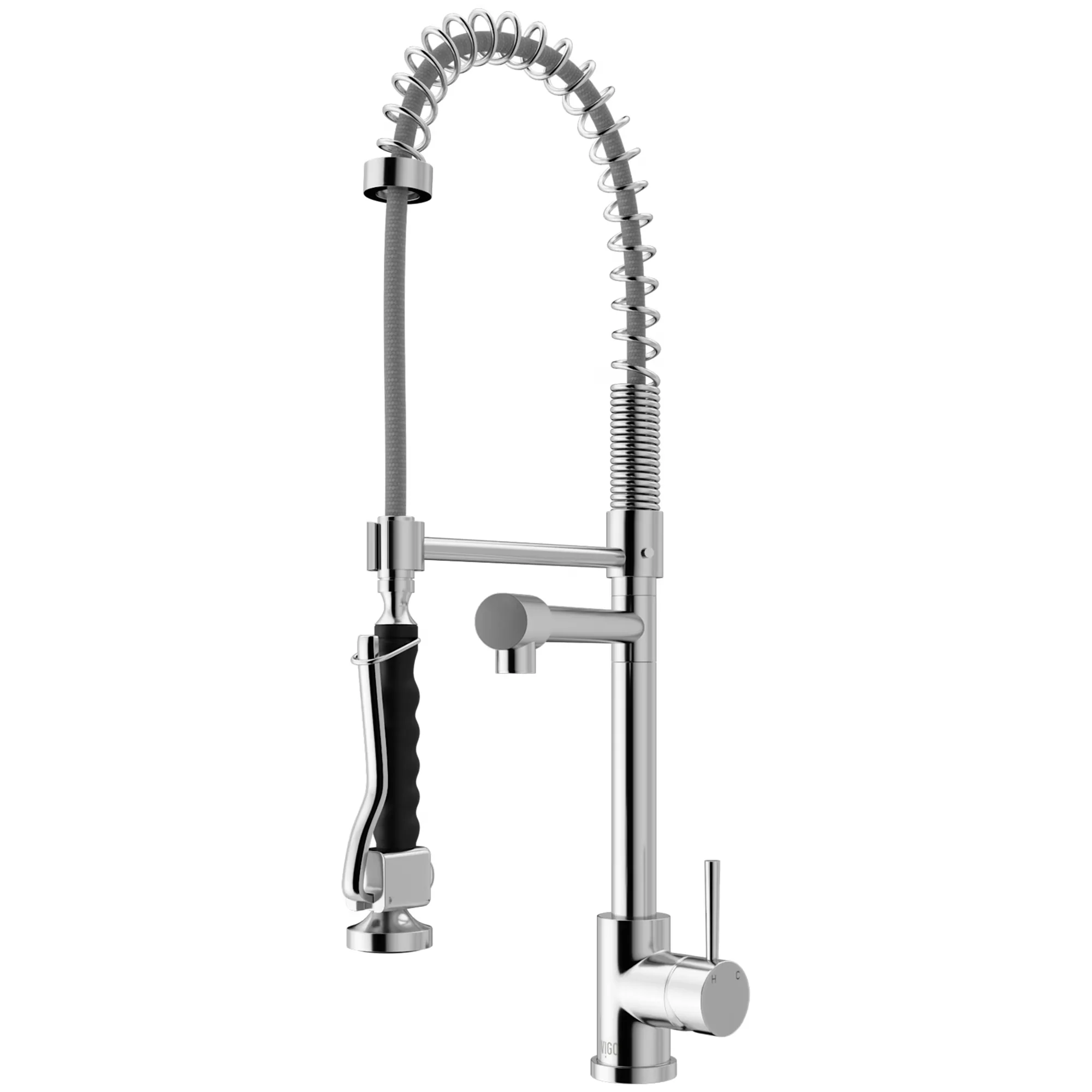Kitchen Renovation Efficient with 360 Degree Swivel, Easy To Clean, Temperature Control - Brass Silver Model 4BA72D