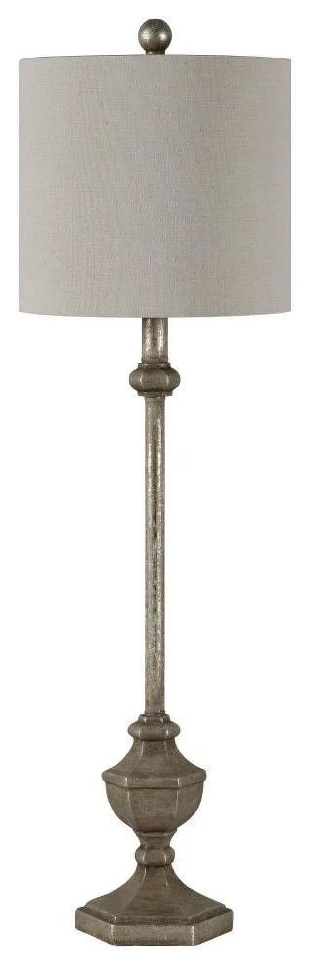 Lamp Set Reliable with Incandescent, Material: resin, Set of 2 plug-in lamps - Resin Gray Model 3459CF