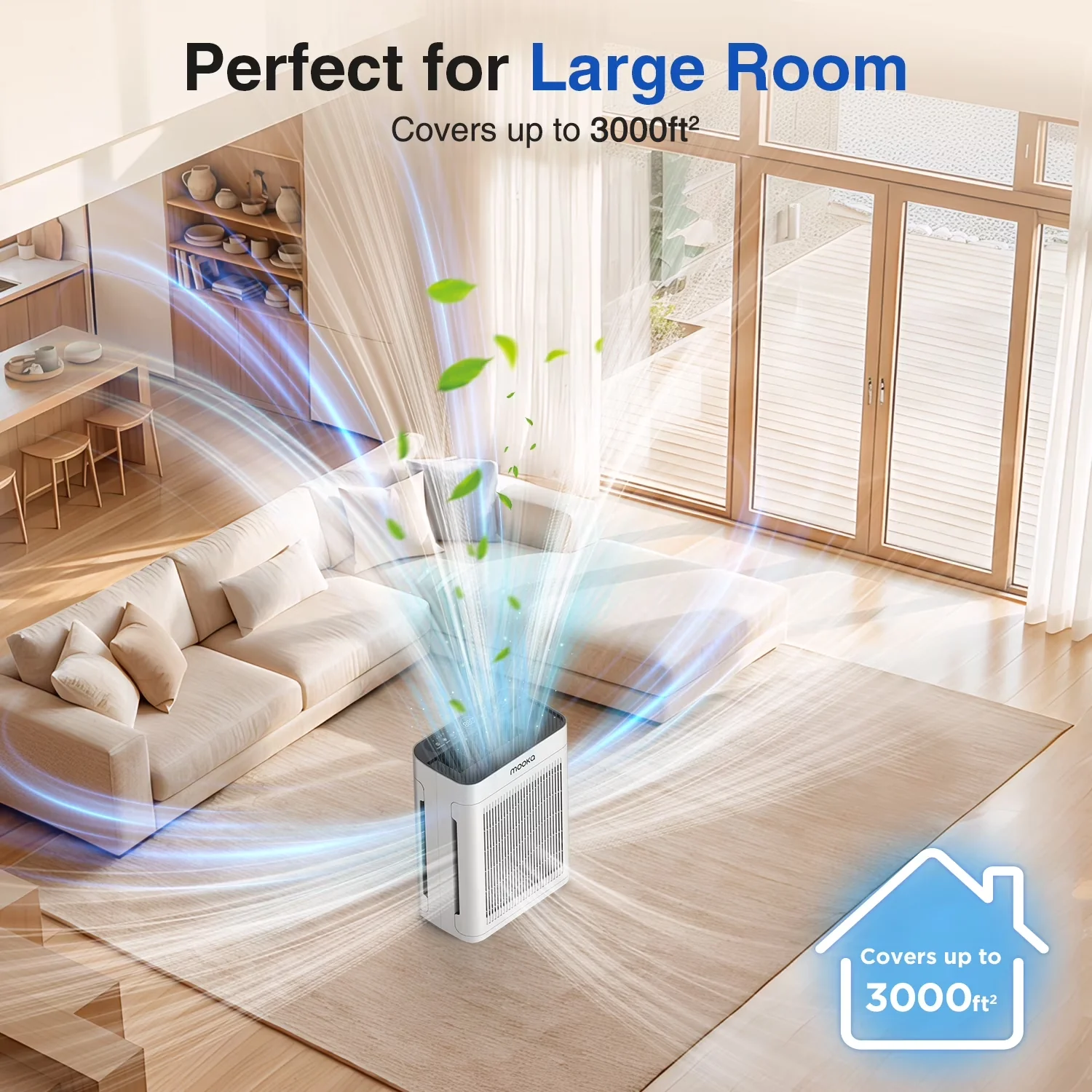 Quality Air Purifier with Pet - White H13 - Contemporary Style Model BFE254