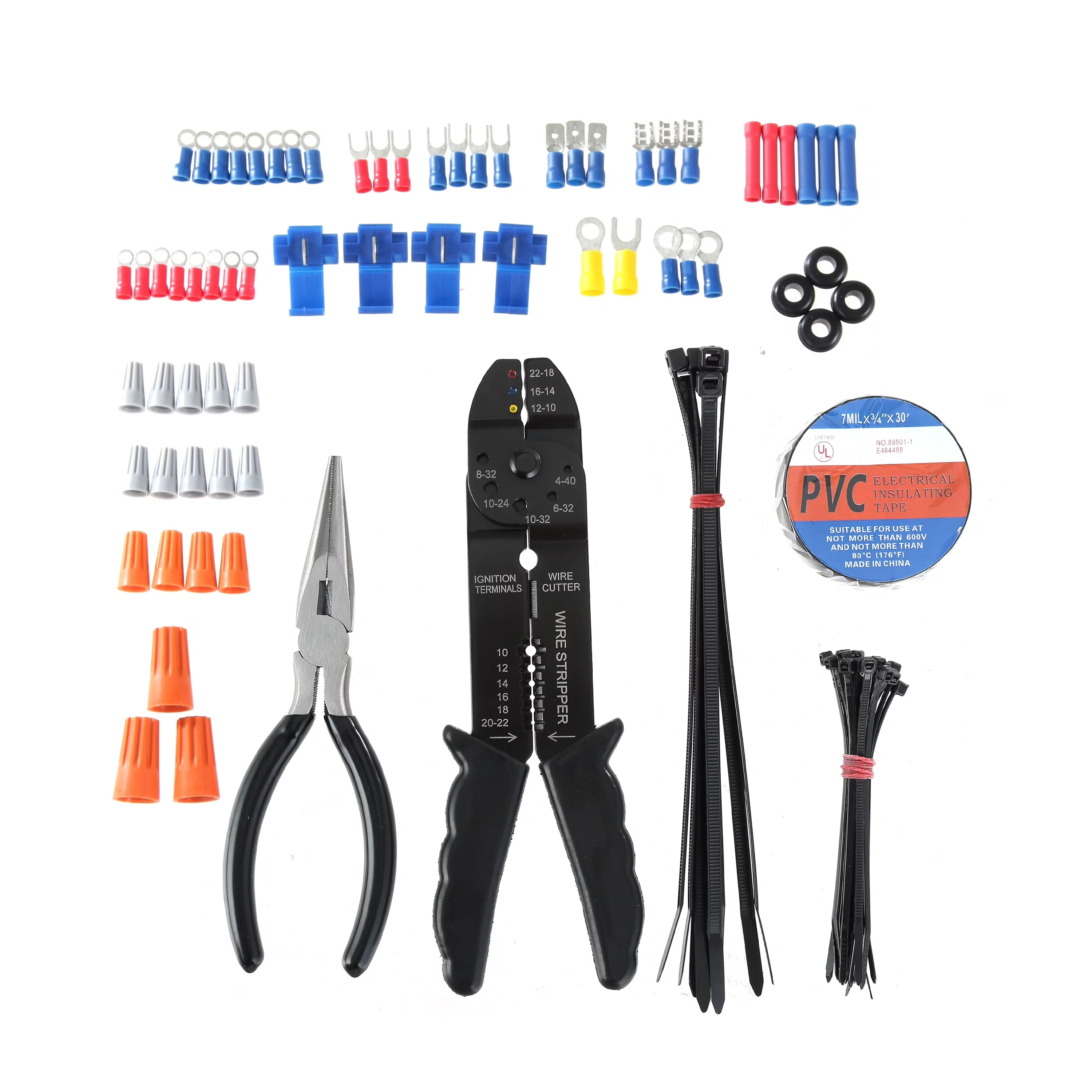 Hand Tool Innovative with Compact, Great for DIY Electrical Repair, Number Of Pieces = 99 - Black, Red Model E43EC0