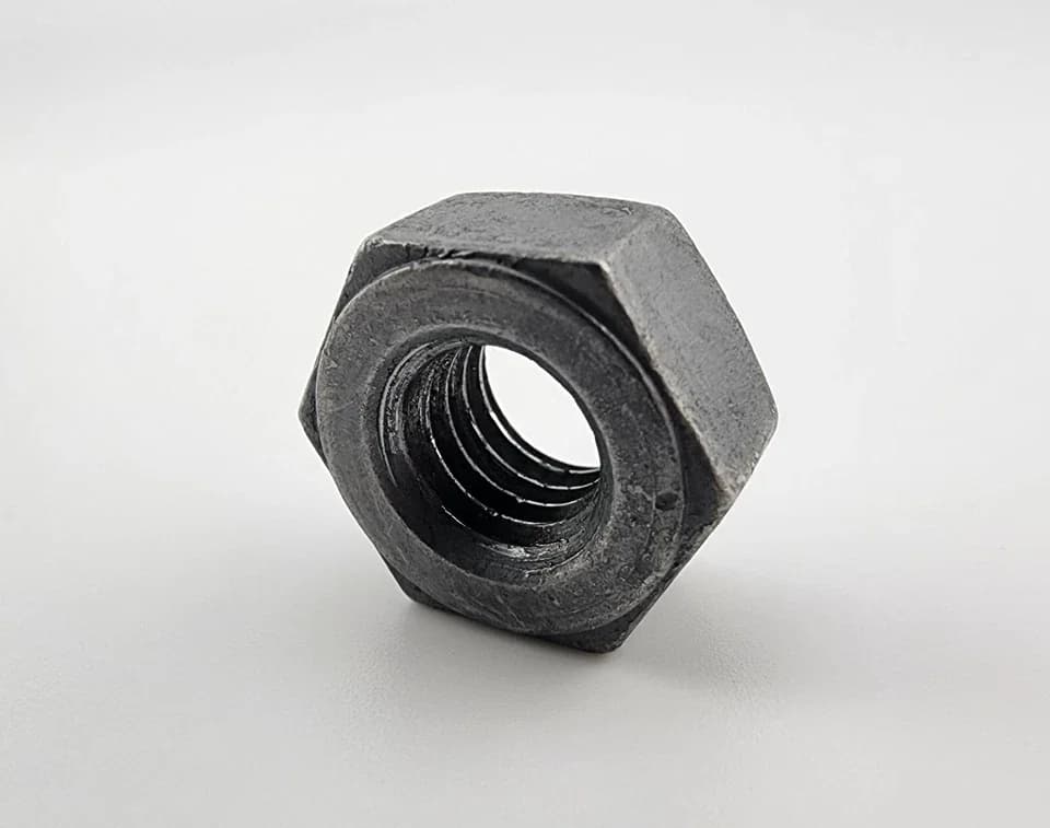 Fastener Reliable with Useful for both indoor and outdoor use., 3/8-16 2H Structural Heavy Hex Nuts - Model 5FFCEA