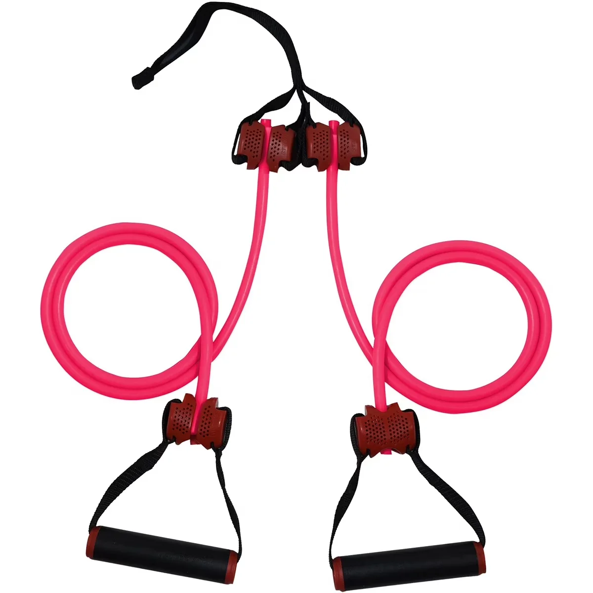 Versatile Home Gym Accessory with Adjustable Straps, R10, Trainer Cable - Black Rubber Model 6F63F8