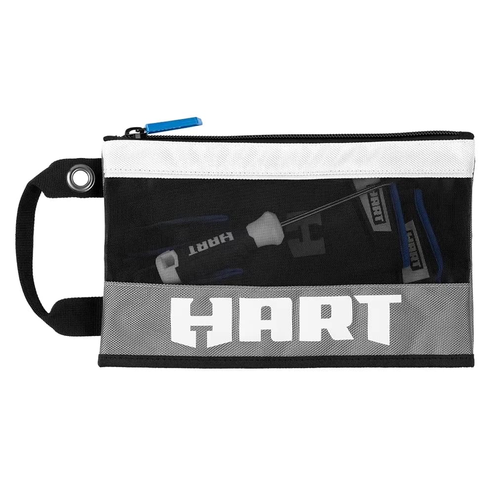 Sleek Toolstorage with Water-Resistant, HR MESH POUCH - Black 12-inch - Commercial Quality Model FFA756