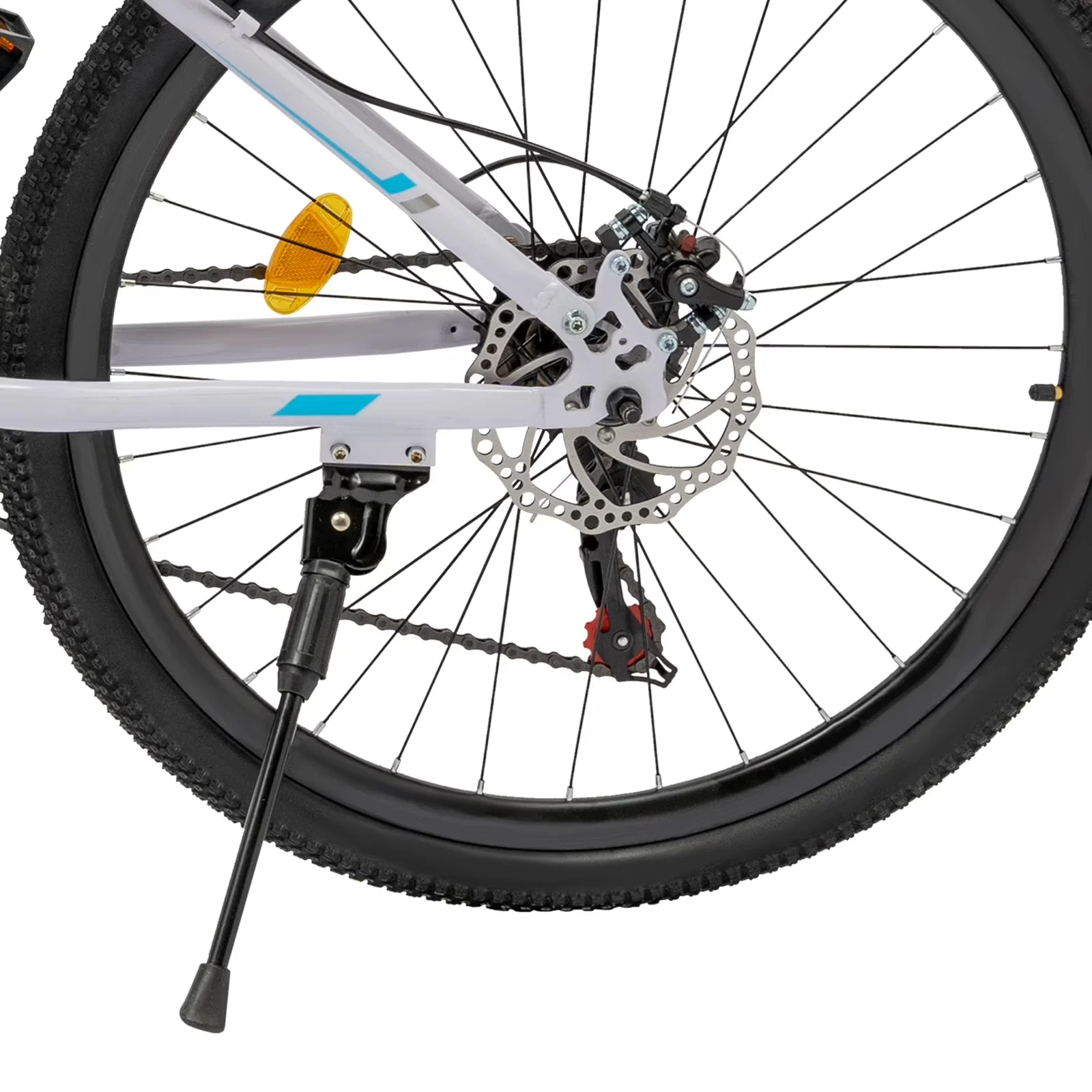 Durable Road Bike with Foldable, 21-Speed Foldable Bicycle, High-Carbon Steel Frame - Blue Model 043432